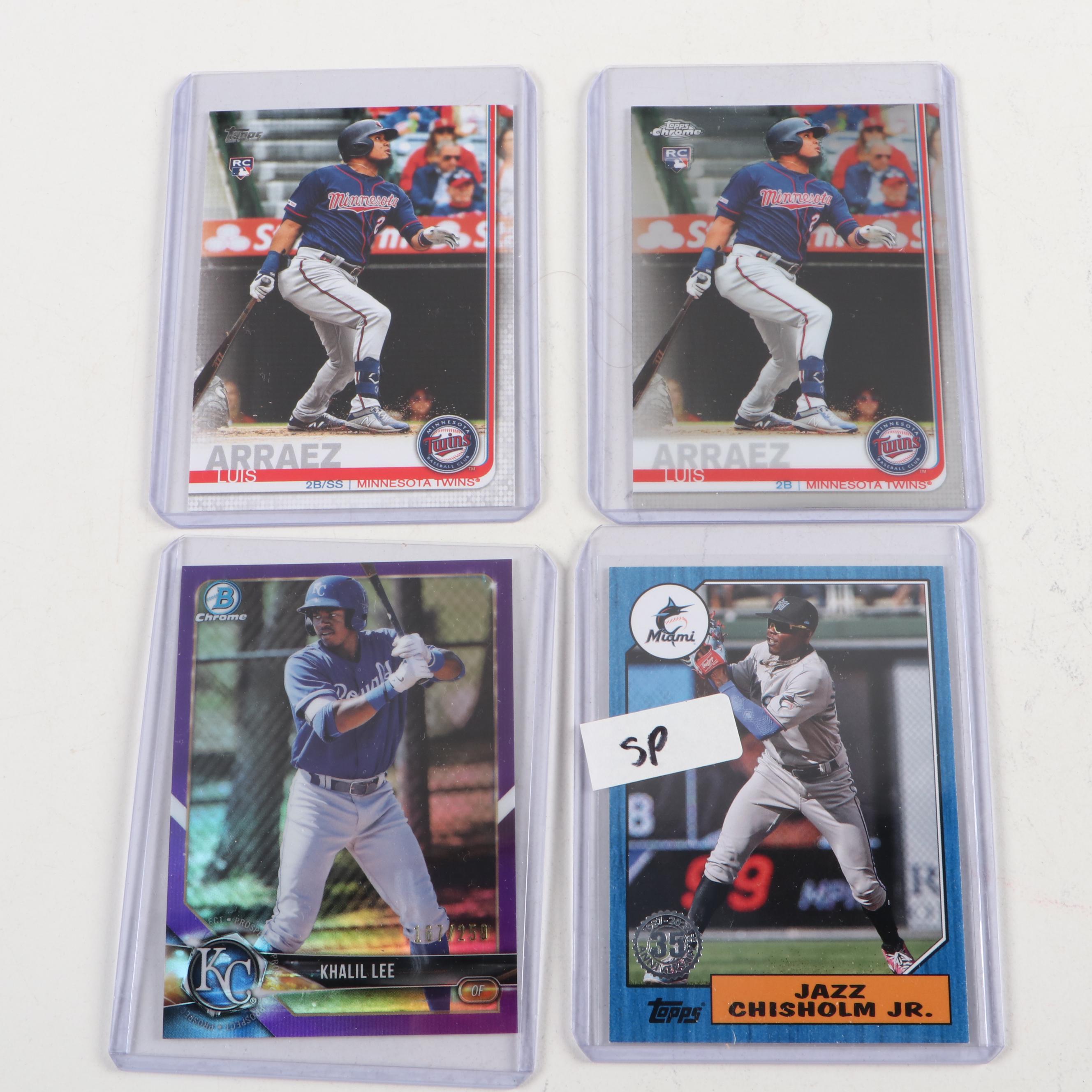 Topps, More Baseball Cards with Signed Rookies, Adell, Bell, Bohm, 2000s–2020s