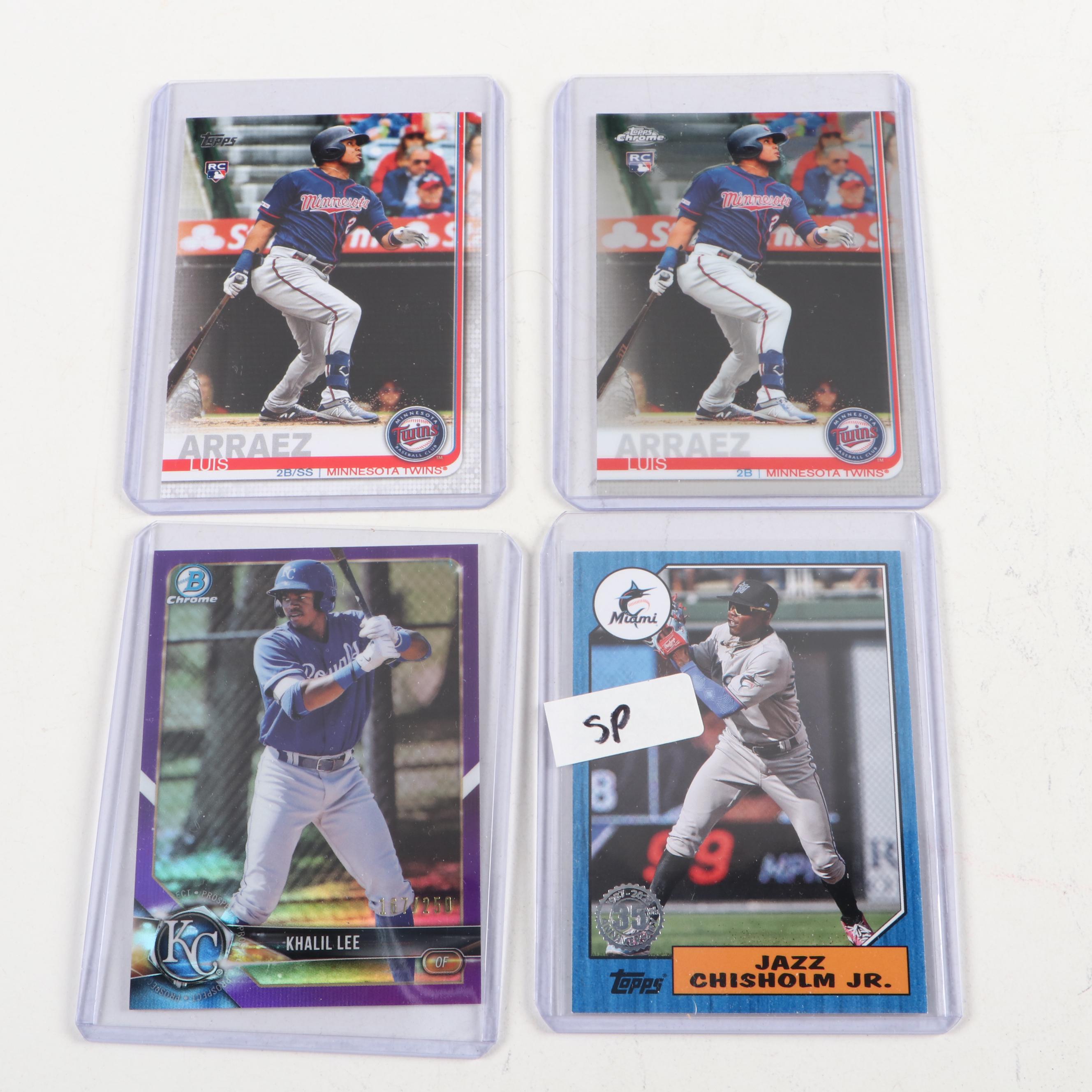 Topps, More Baseball Cards with Signed Rookies, Adell, Bell, Bohm, 2000s–2020s