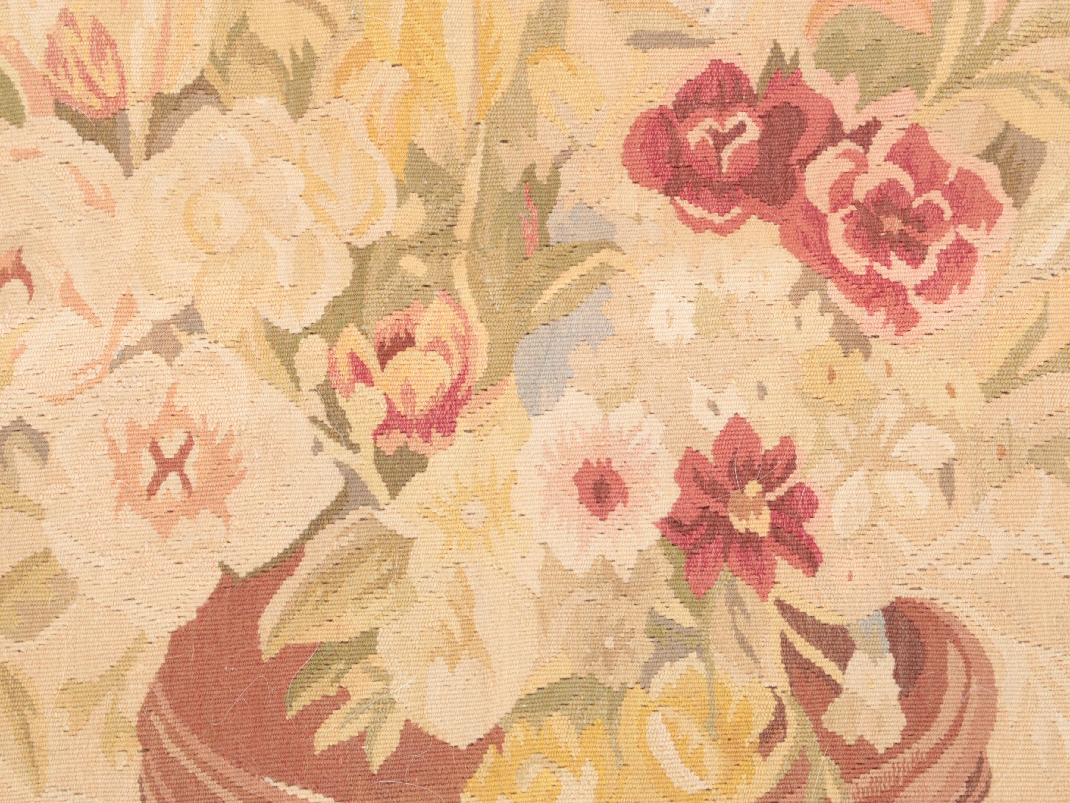 Handwoven Galeri 97 Turkish Floral Tapestry
