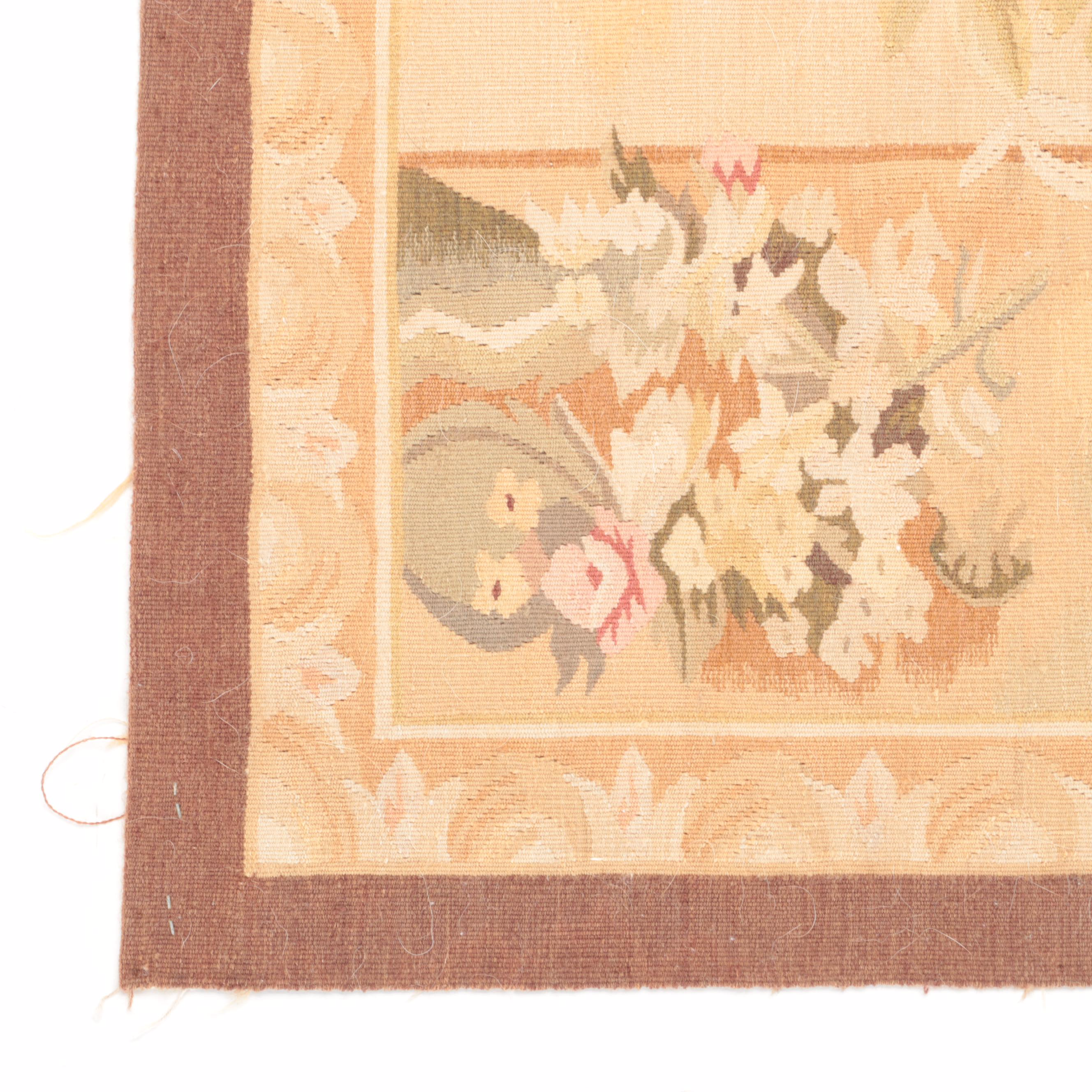 Handwoven Galeri 97 Turkish Floral Tapestry