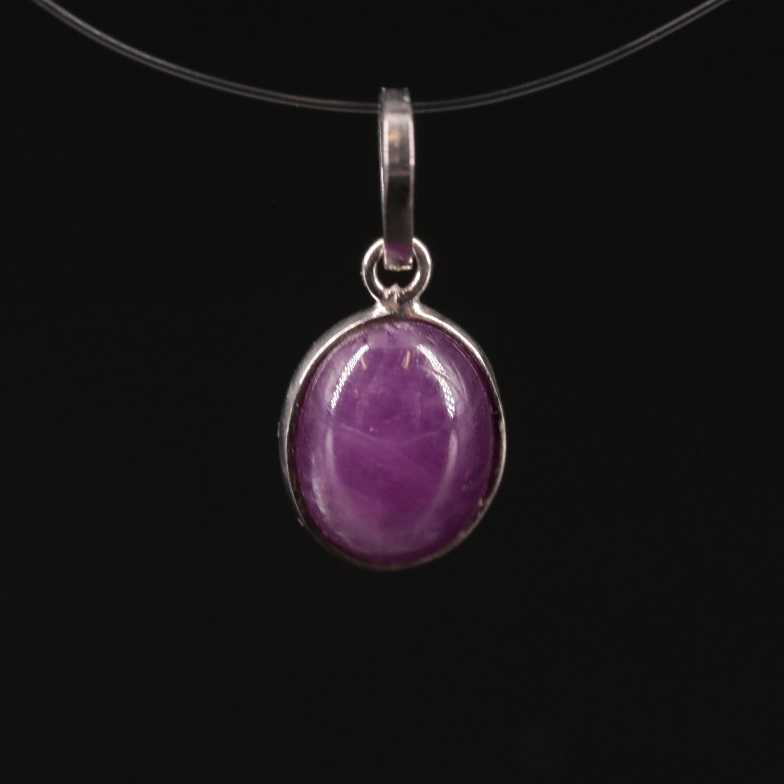 14K Filled Corundum Pendant