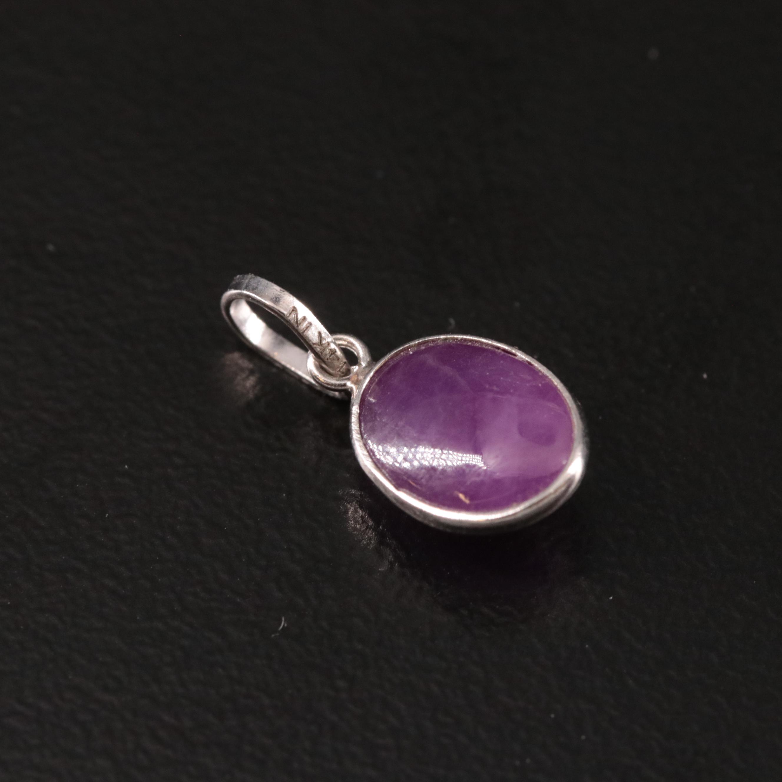 14K Filled Corundum Pendant