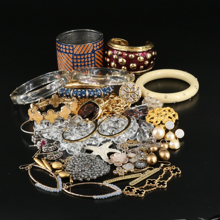 Jewelry Grouping Including Sterling, Joan Rivers, Belargo and Freida Rothman