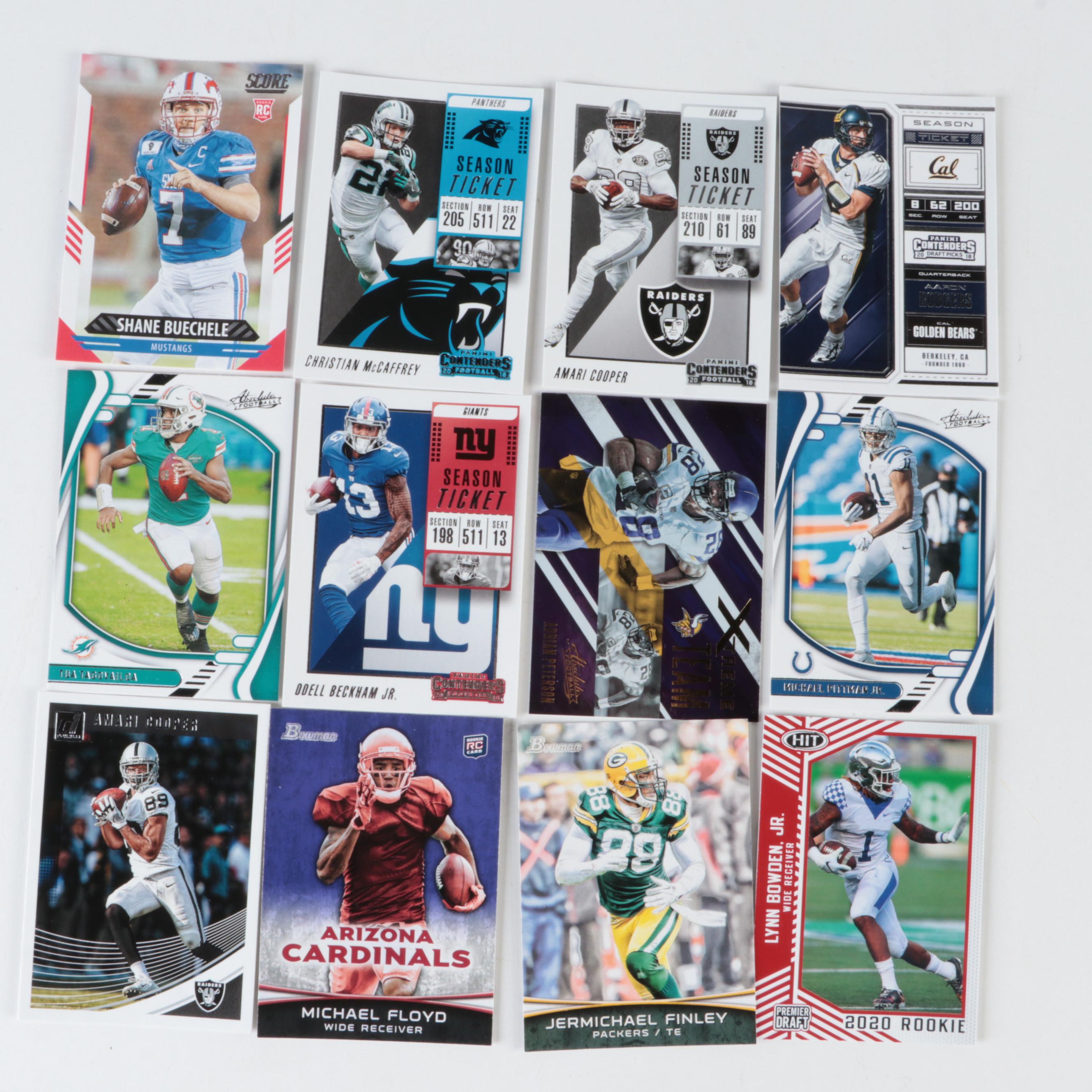 Panini, More Football Cards with Dorsett, Peterson and Rookies, 1980s–2020s