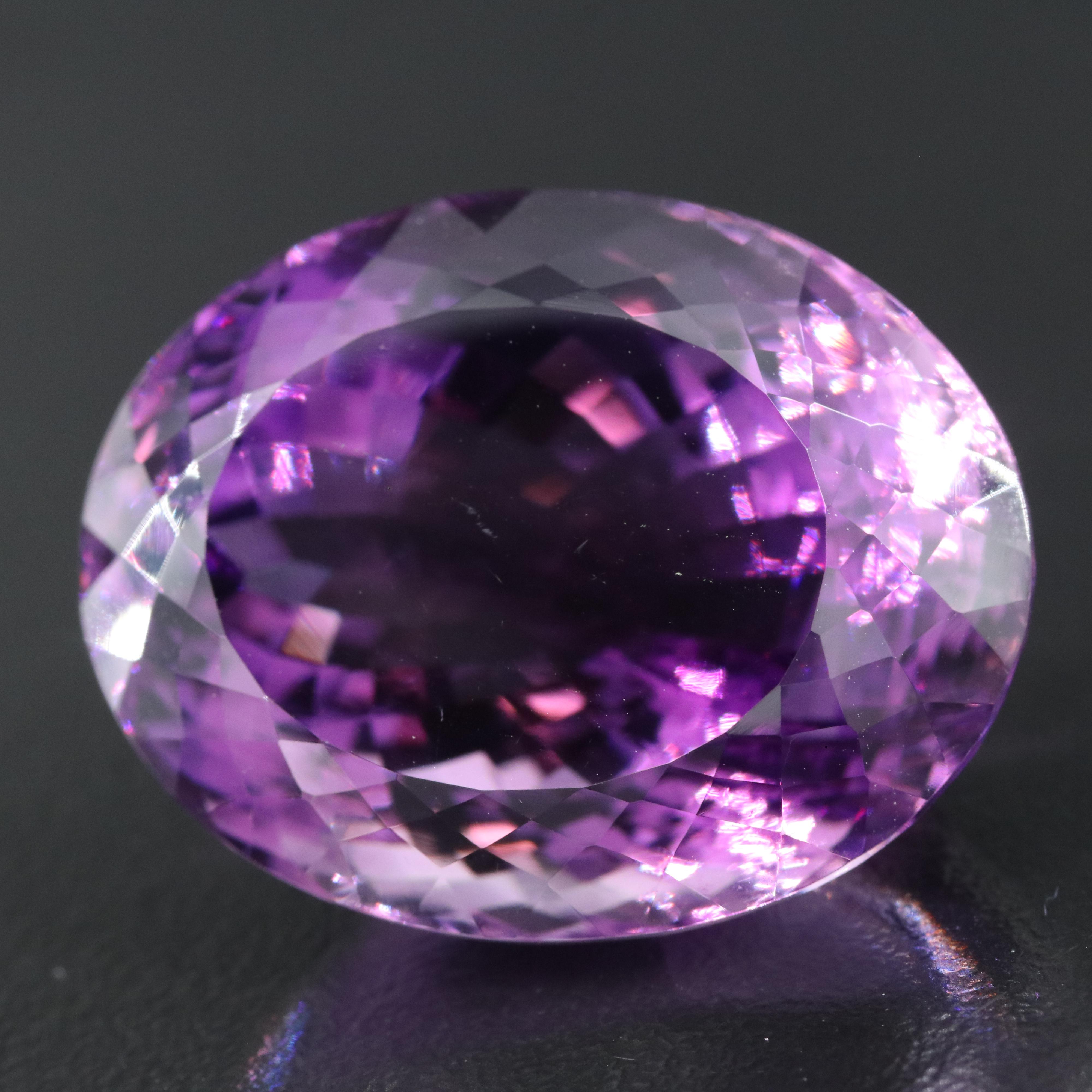 Loose 62.17 CT Amethyst