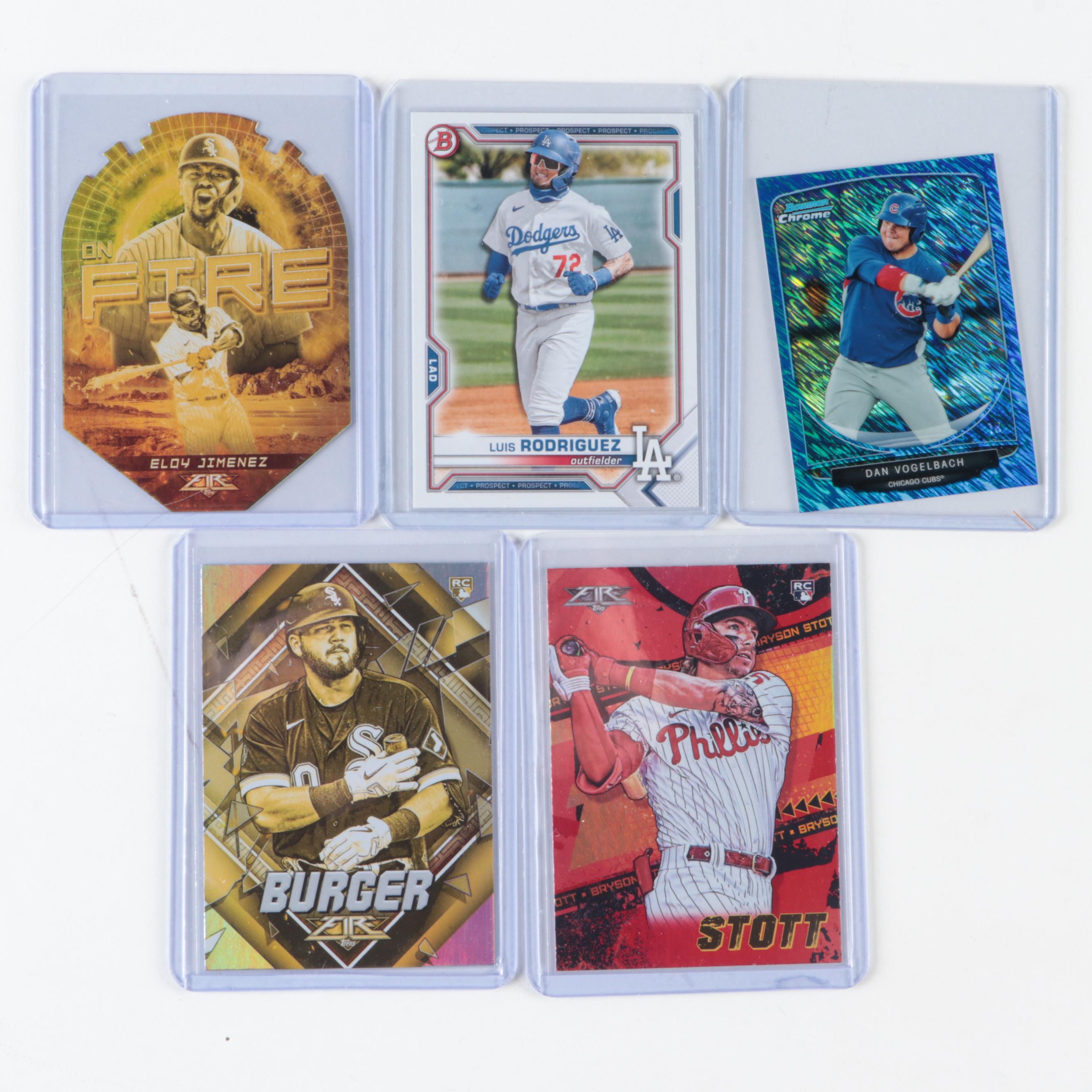 Topps, More Baseball Cards with Rookies, Jimenez, Marsh, Donaldson, 1970s–2020s