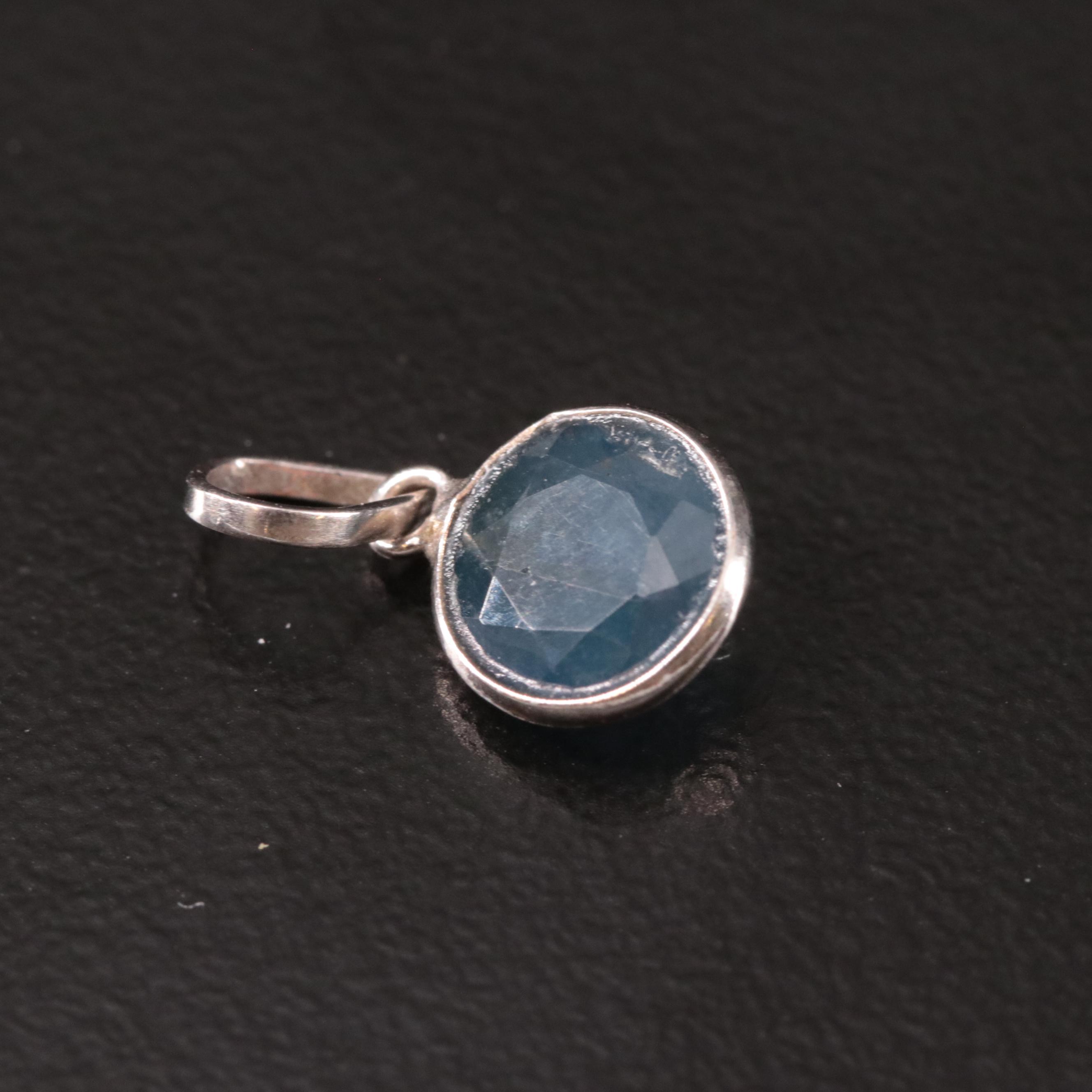 14K Filled Corundum Pendant