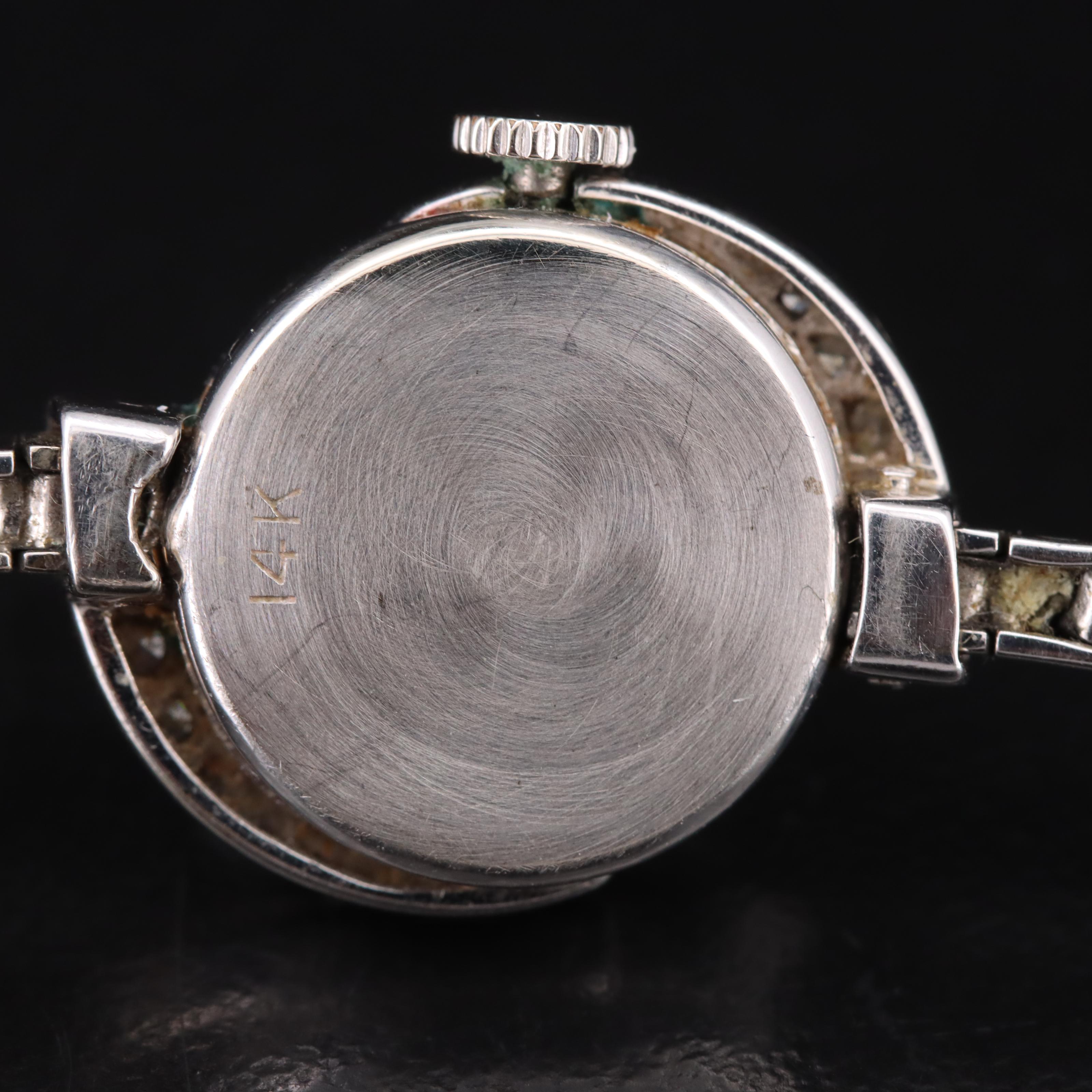 14K and Diamond Litwin Watch