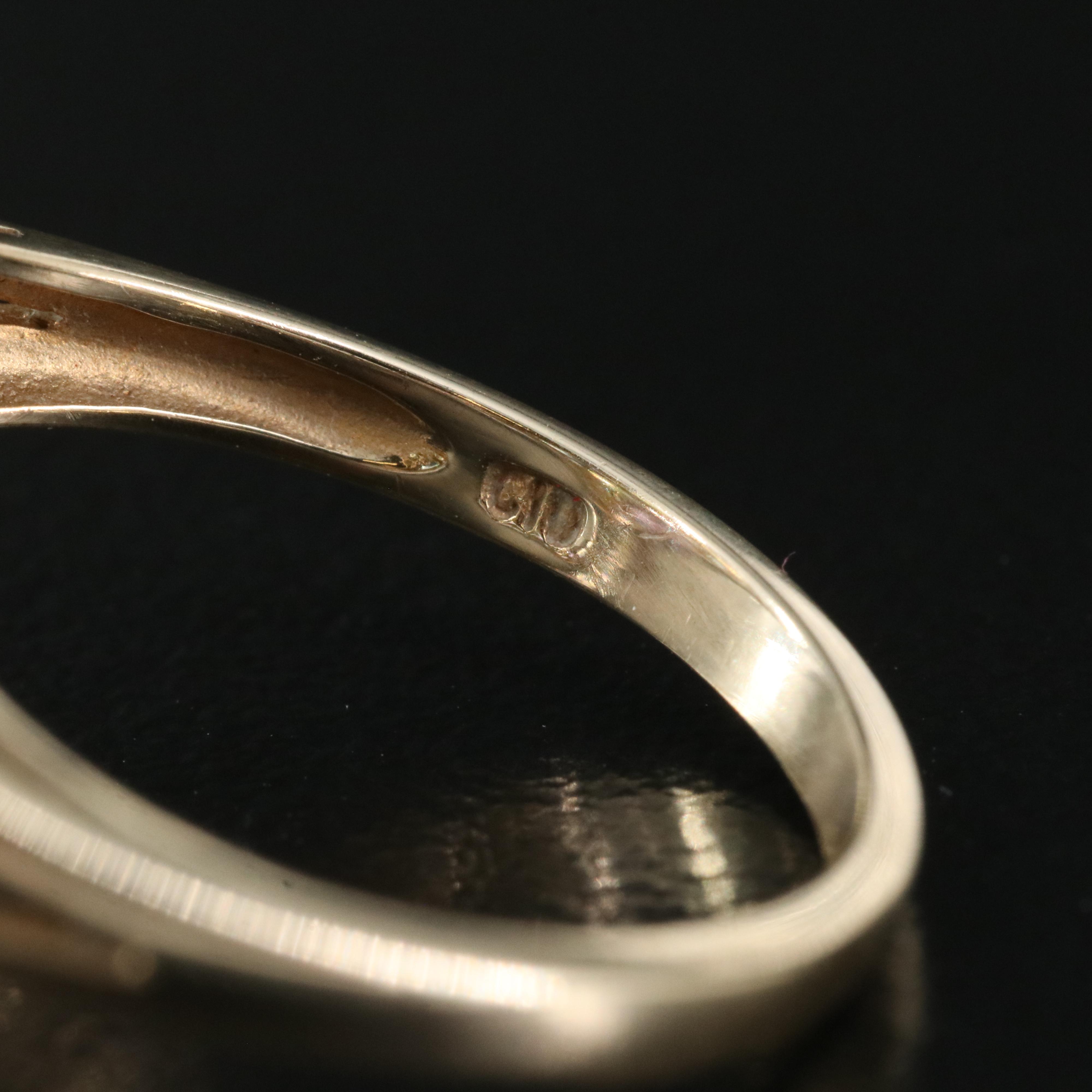 10K Peridot, Amethyst, Topaz, Garnet, Citrine and Diamond Ring