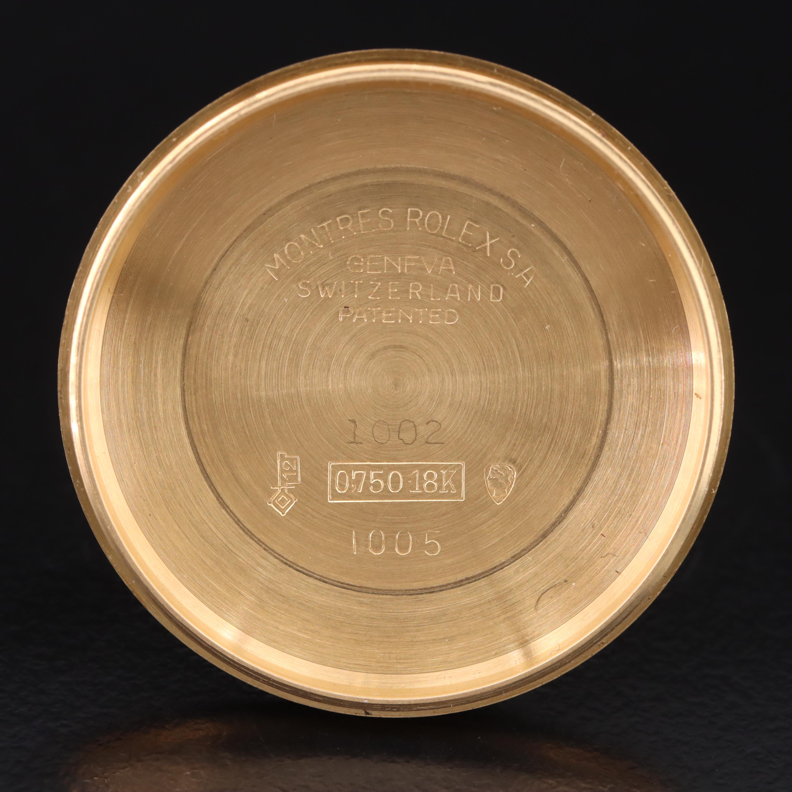 1958 - 59 18K Rolex Oyster Perpetual 34 Watch