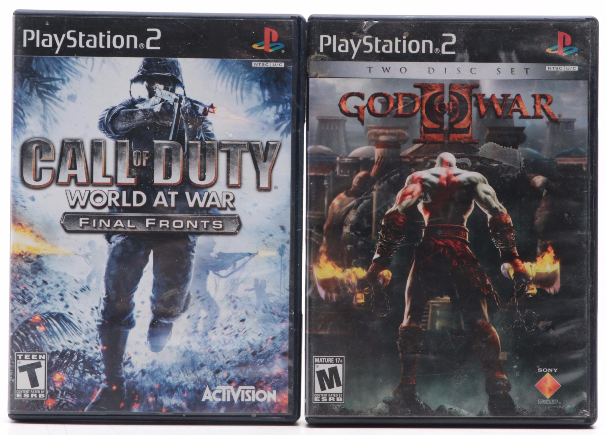 Sony Playstation 2 and Computer Video Games Including "Call of Duty"