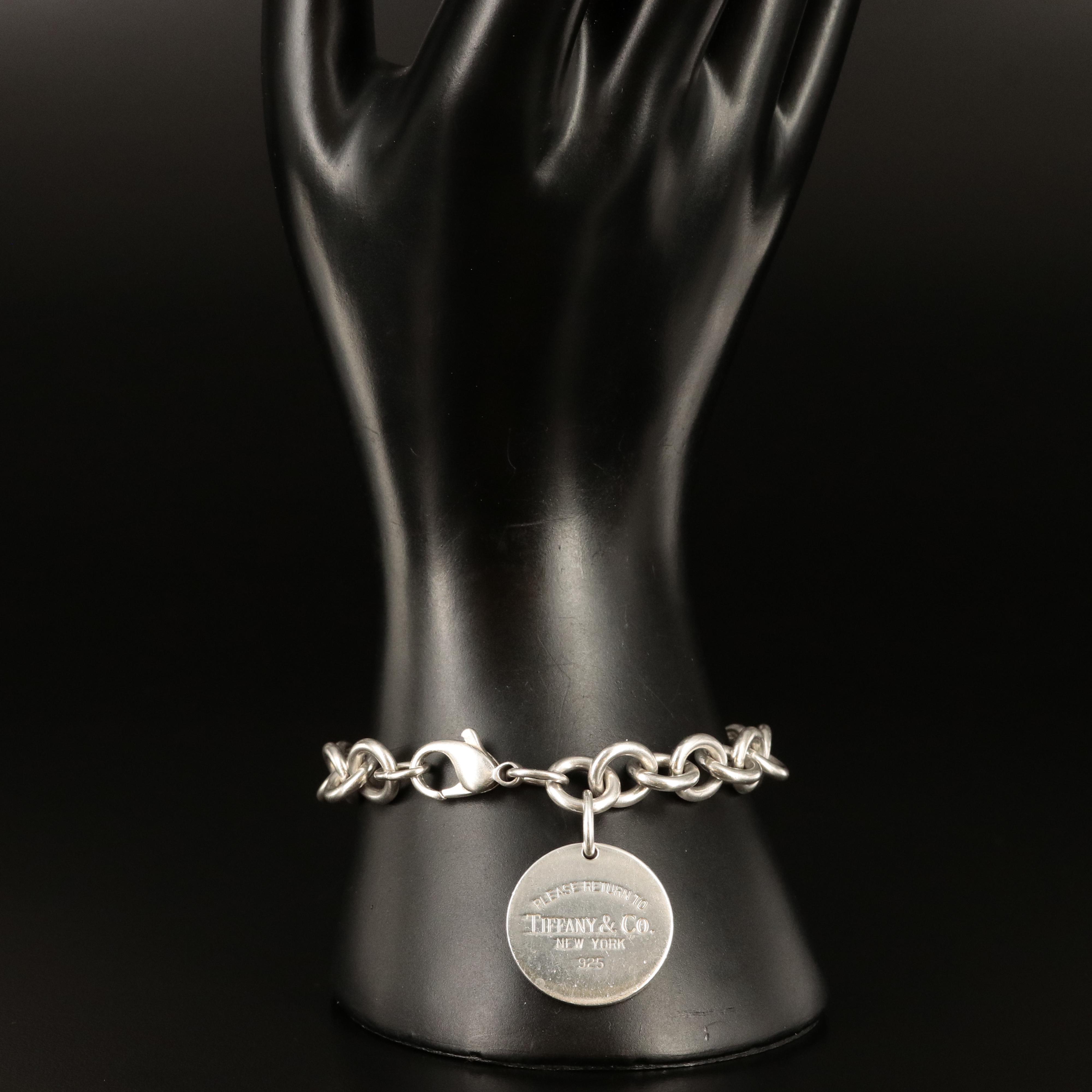 Tiffany & Co. Sterling "Return to Tiffany" Charm Bracelet