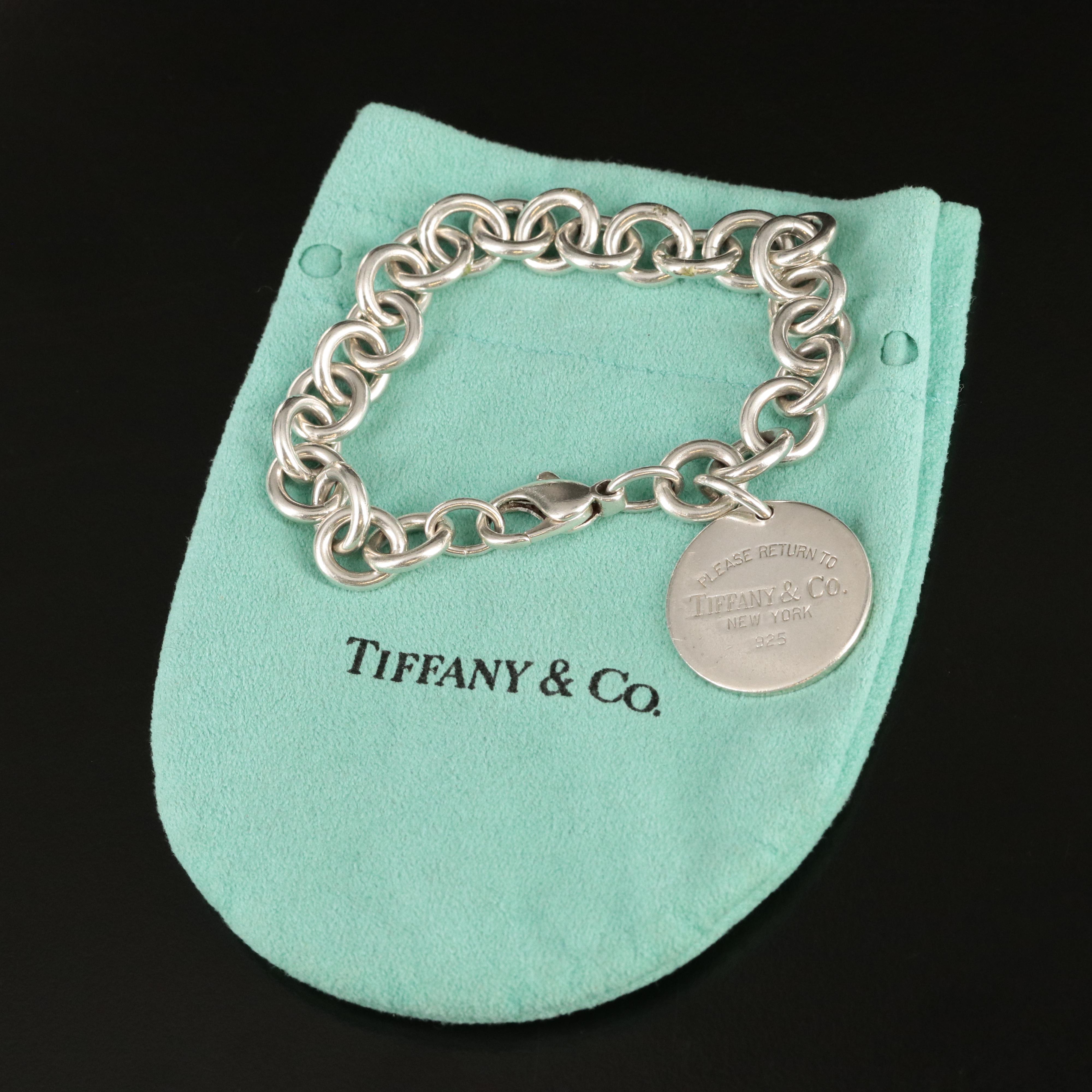 Tiffany & Co. Sterling "Return to Tiffany" Charm Bracelet