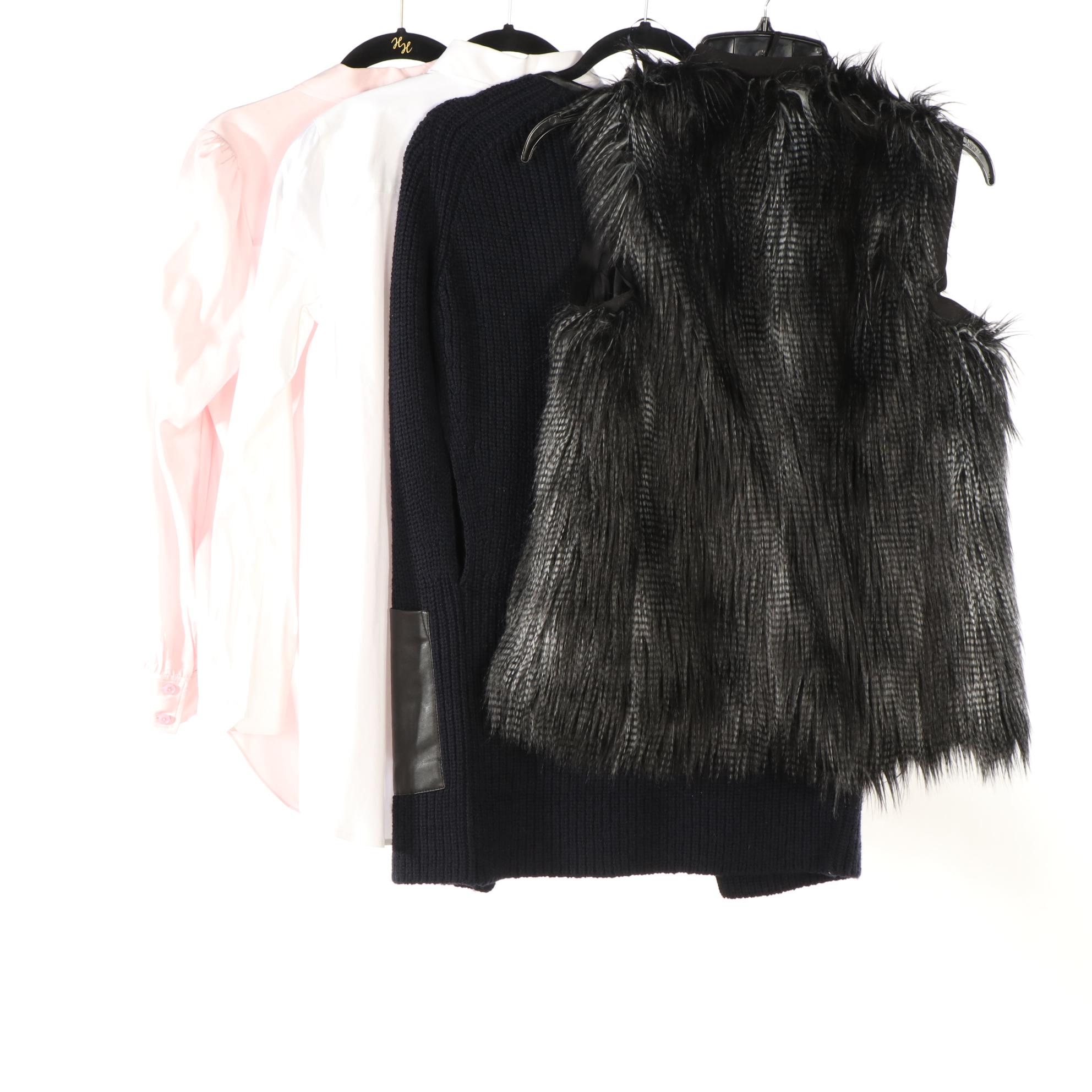 Kate Spade, Ann Taylor and Lanvin for H&M Shirts, Vest and Cardigan