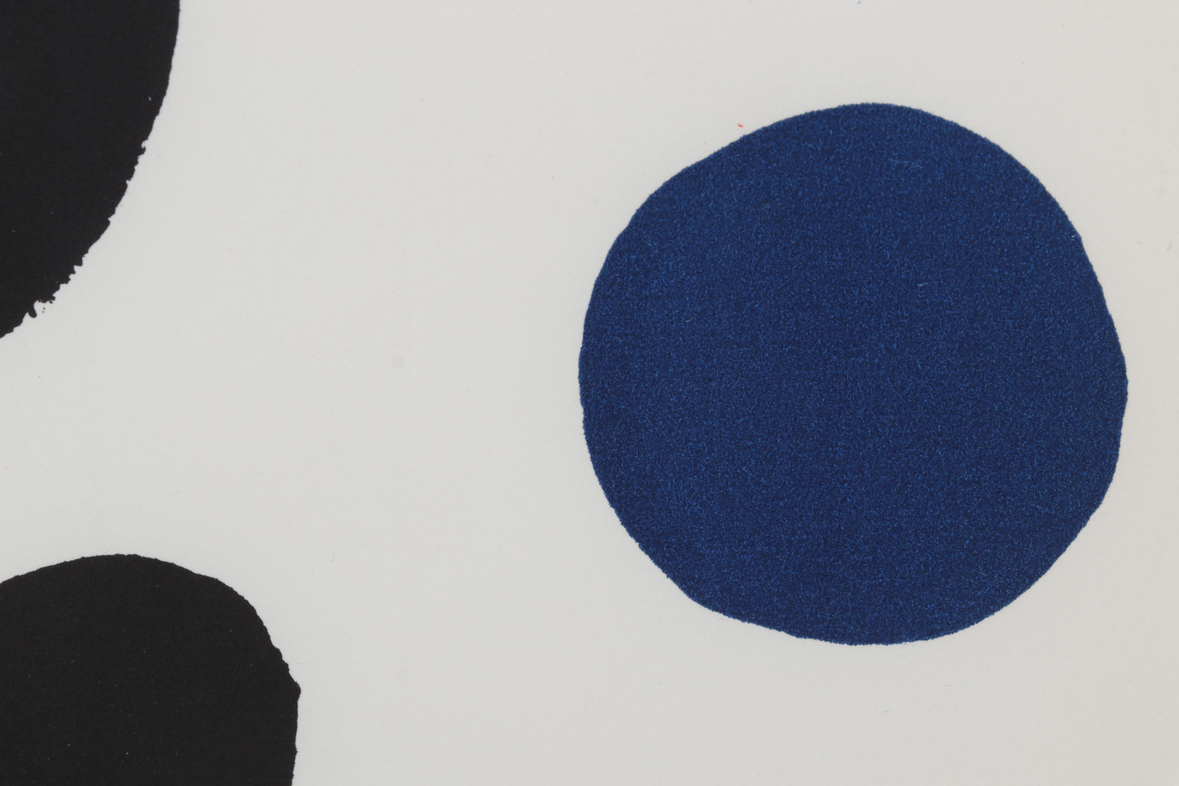 Lithograph After Alexander Calder From Musée National Exposition Catalog, 1965