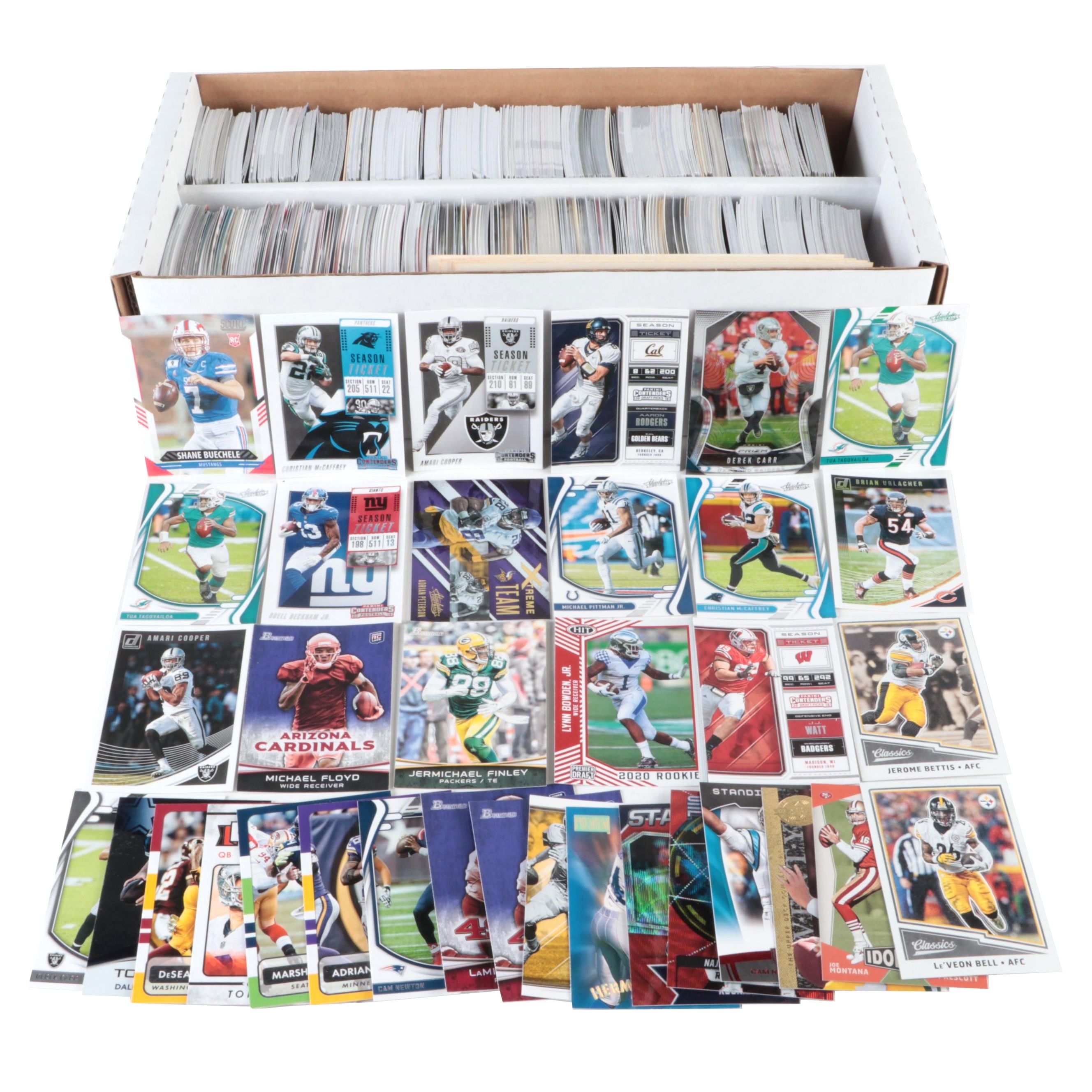 Panini, More Football Cards with Dorsett, Peterson and Rookies, 1980s–2020s