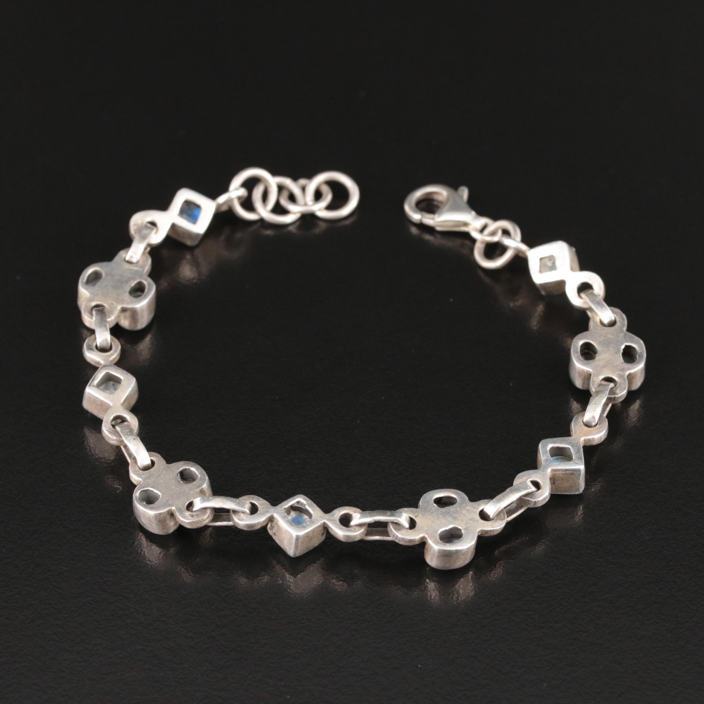 Sterling Labradorite Bracelet