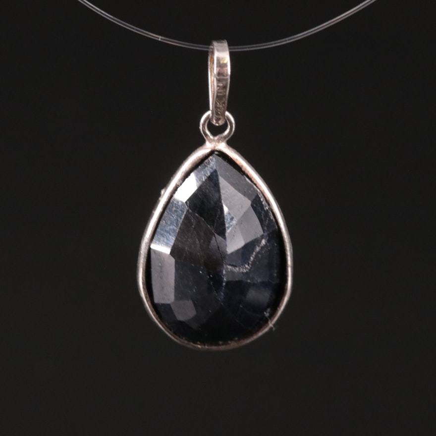 14K Filled Corundum Pendant