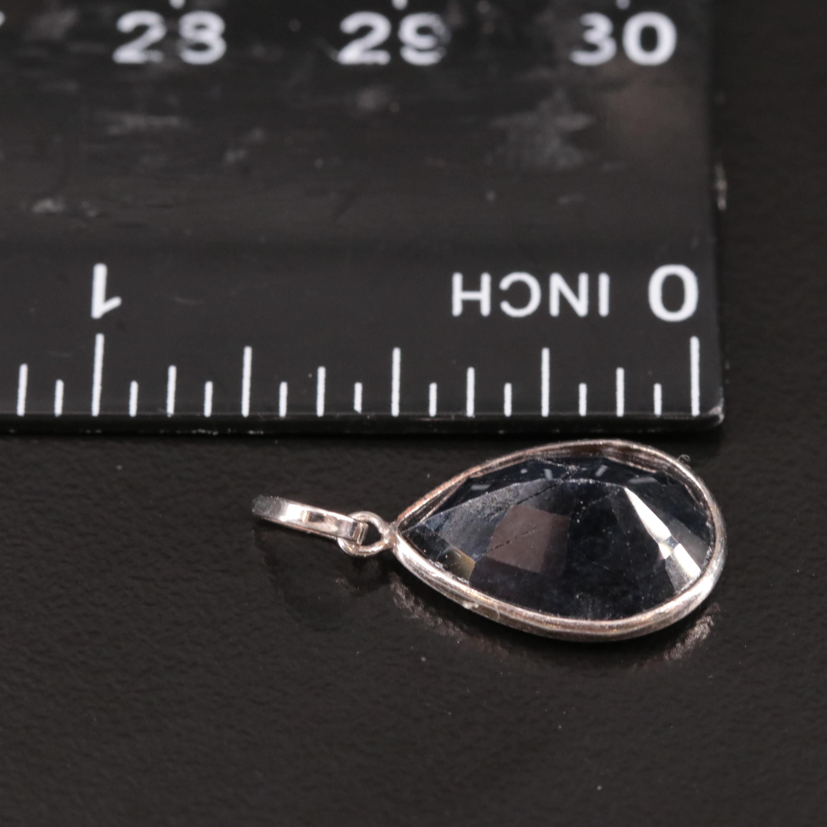 14K Filled Corundum Pendant