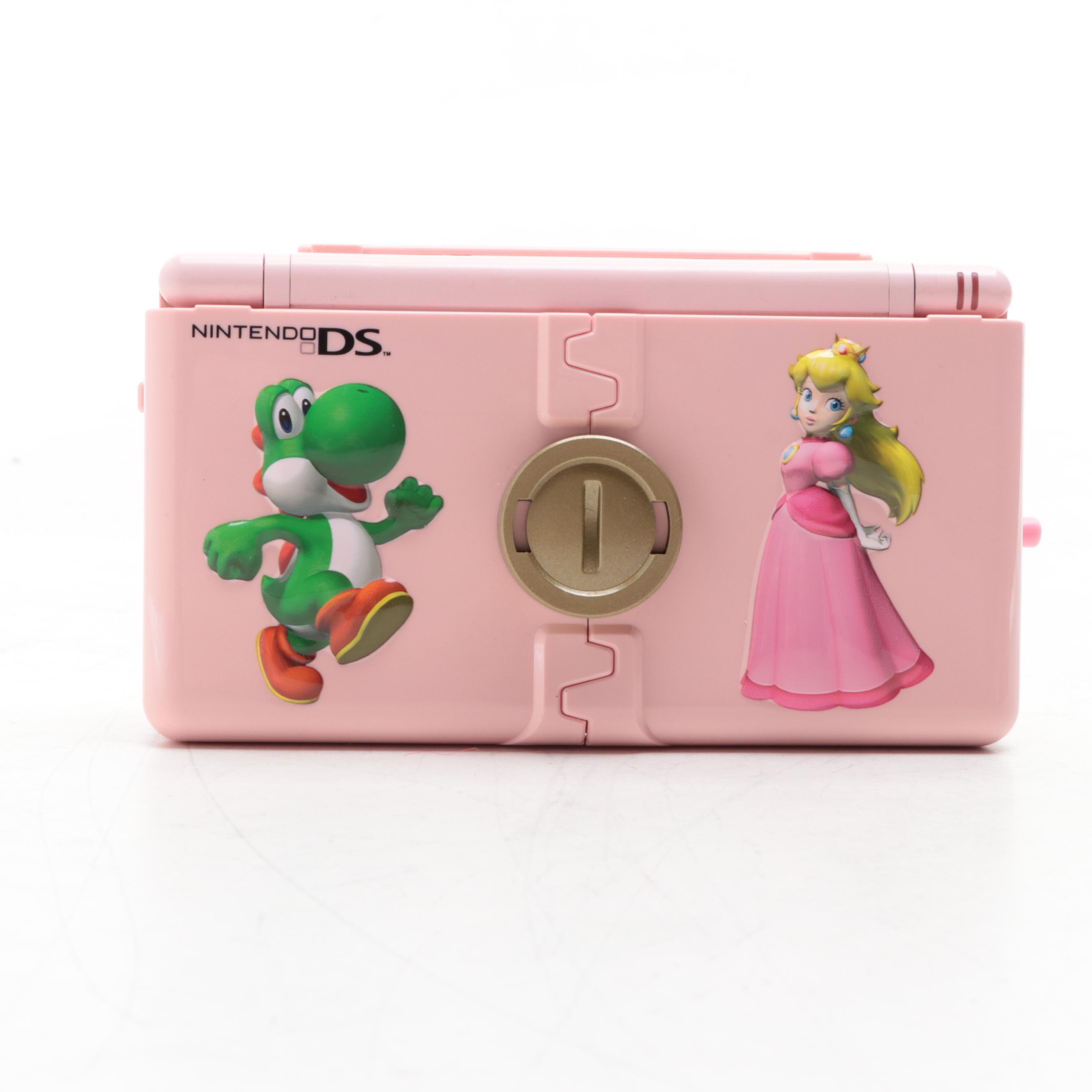 Nintendo DS Pink Console with Games Including "Spore Creatures"