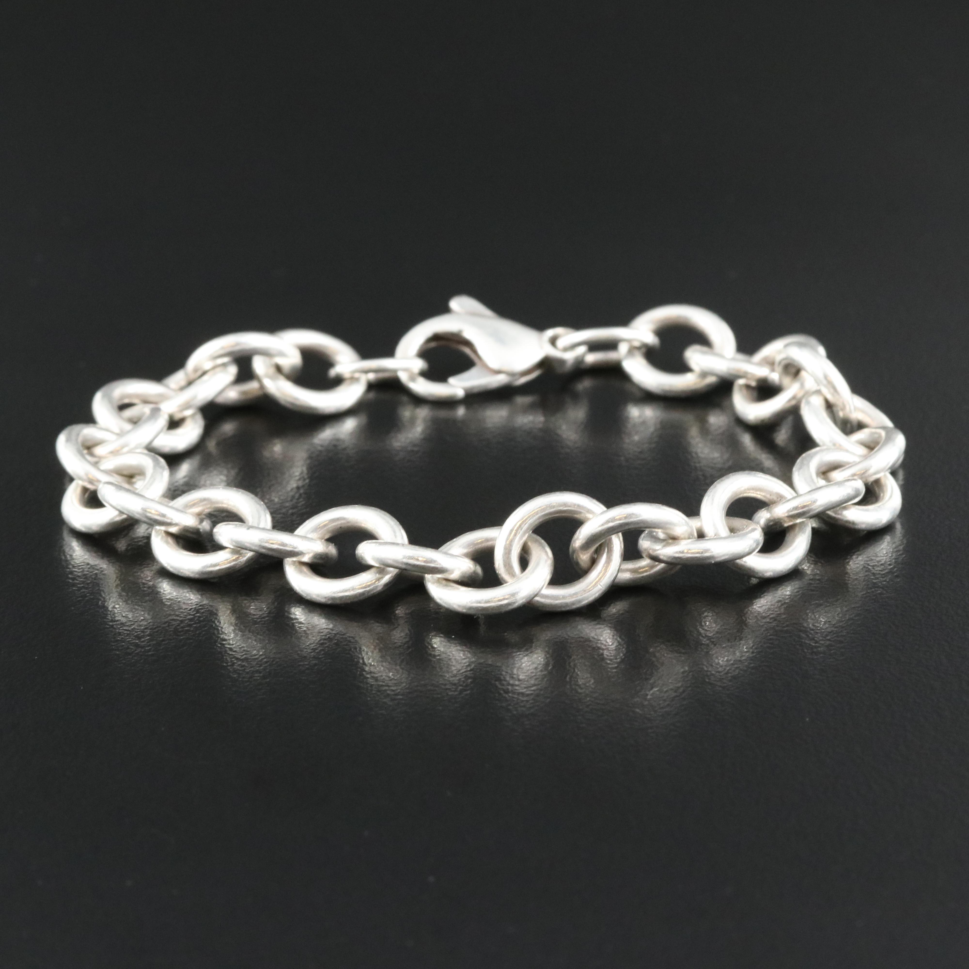 Sterling Cable Bracelet