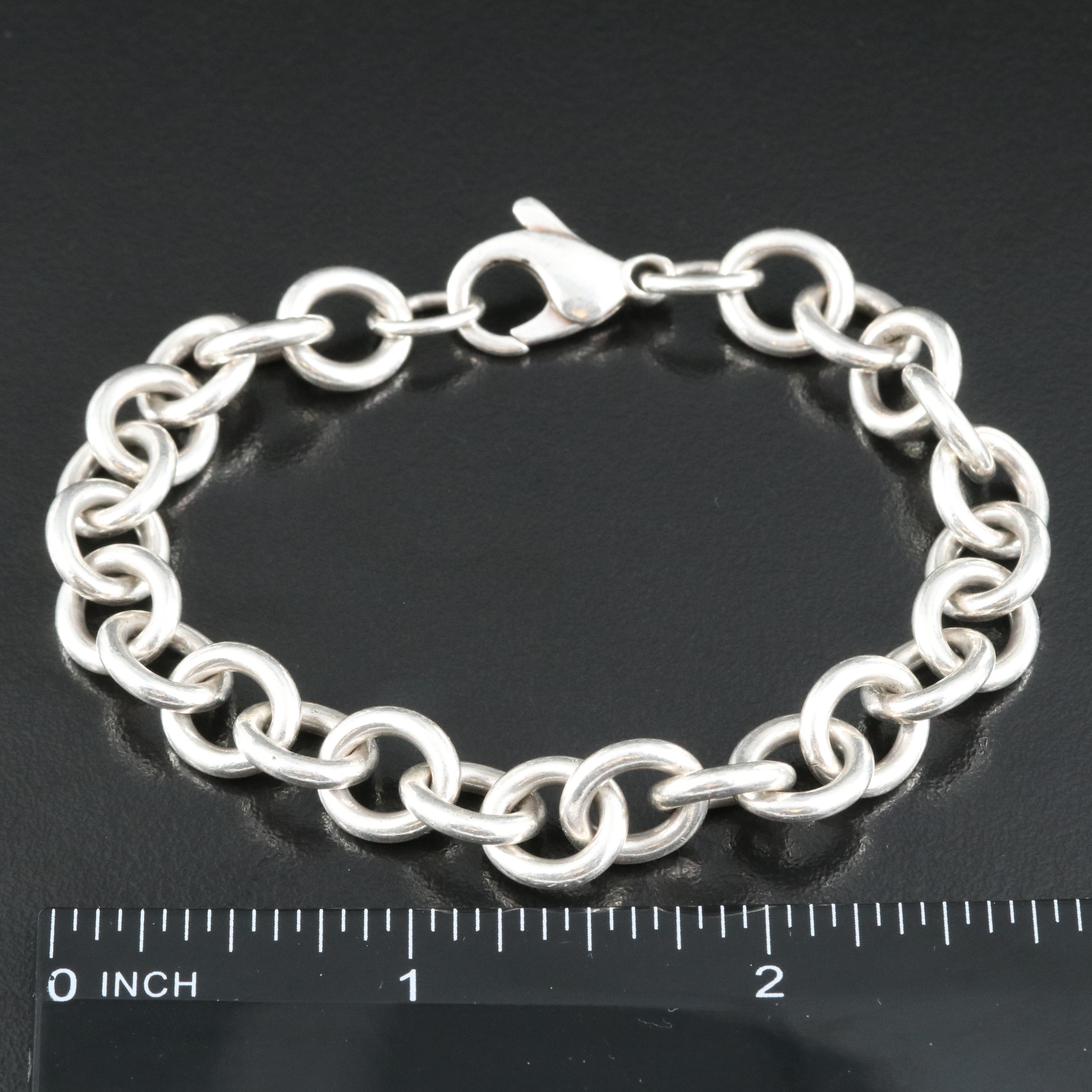 Sterling Cable Bracelet