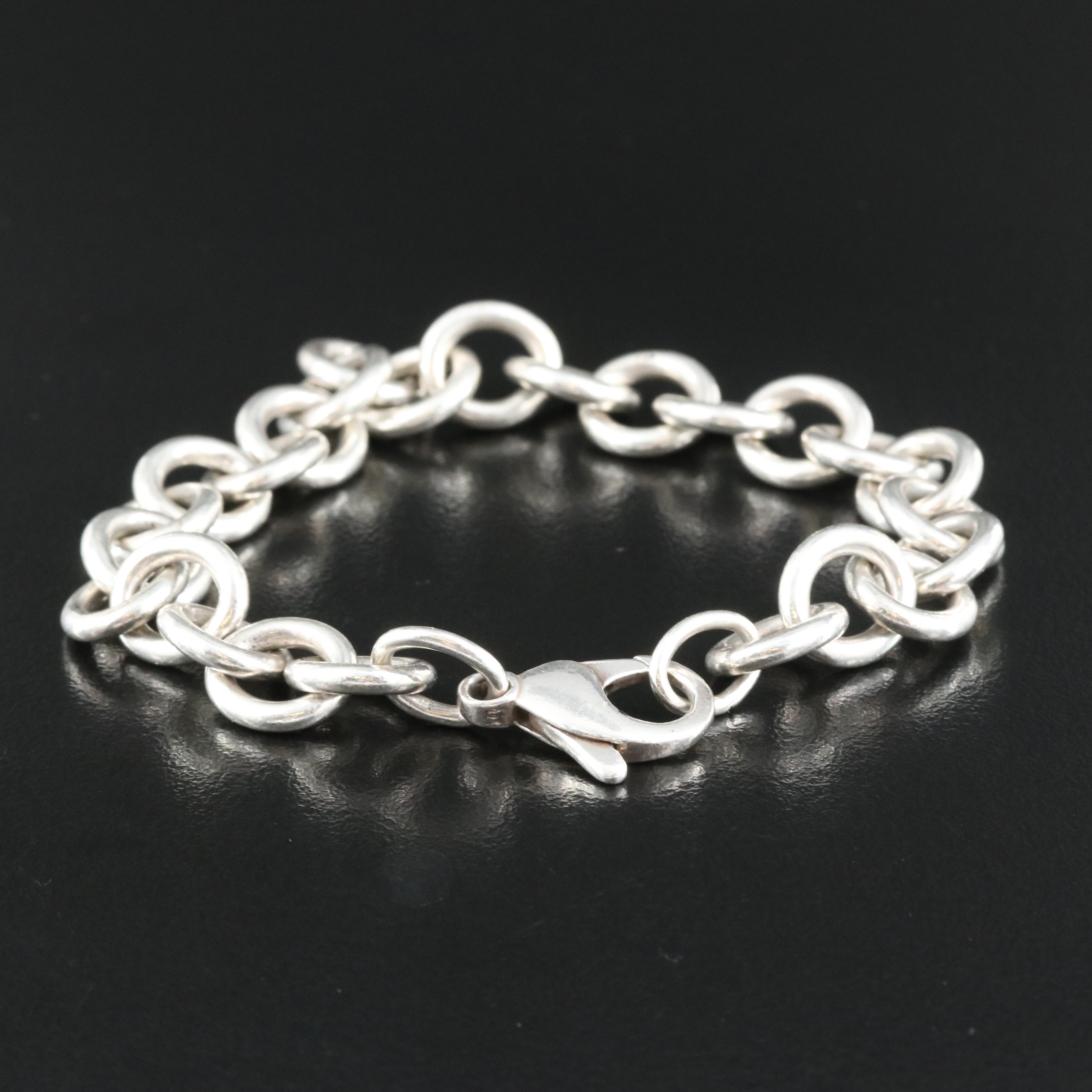 Sterling Cable Bracelet