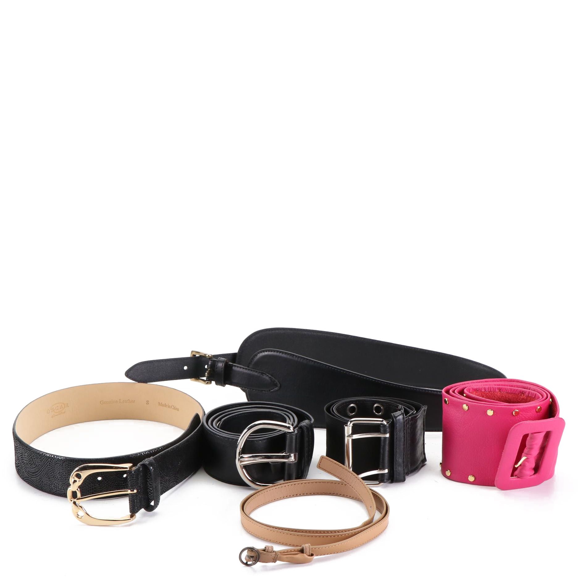 Oscar de la Renta and More Belts in Various Sizes