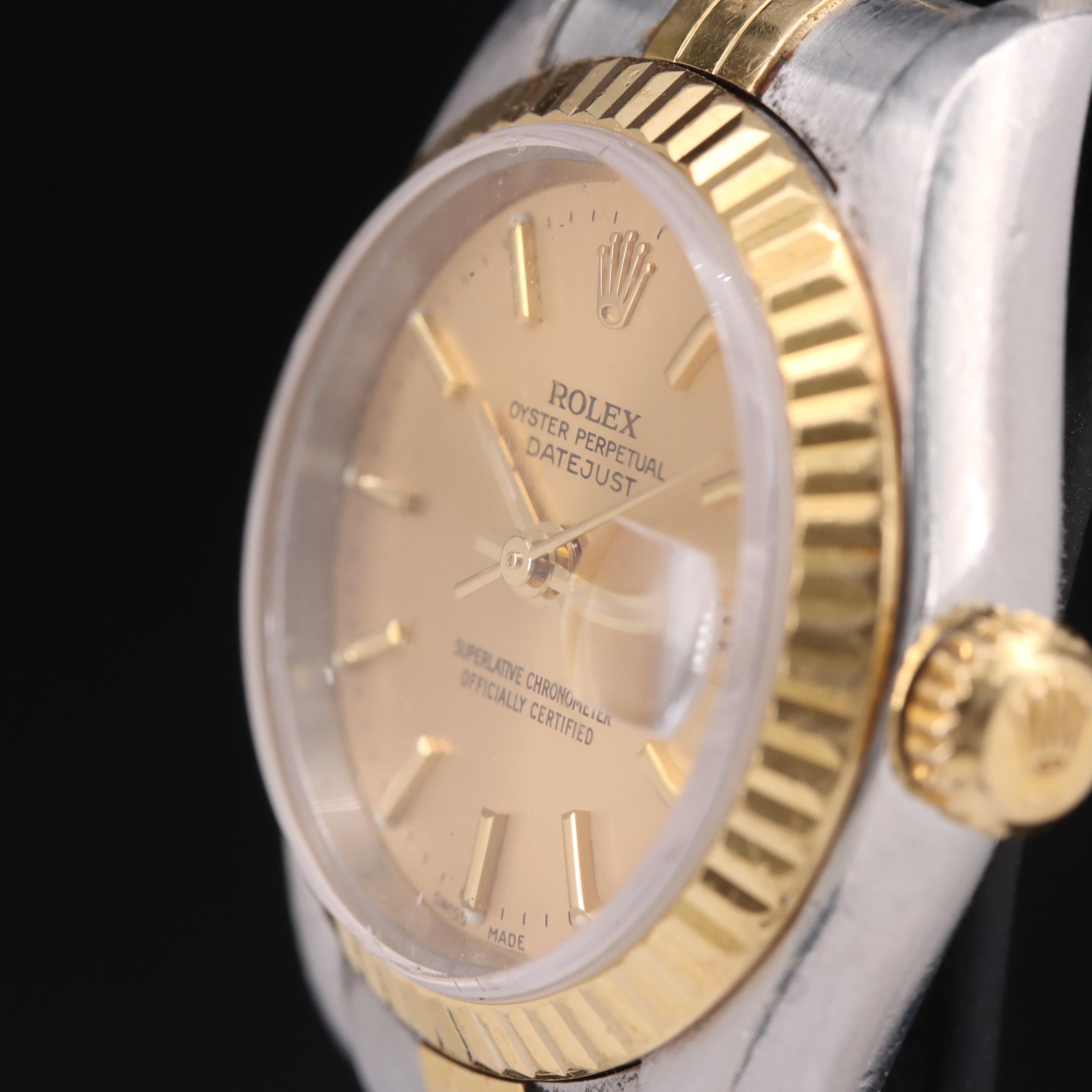 2002 Rolex Oyster Perpetual Datejust Watch