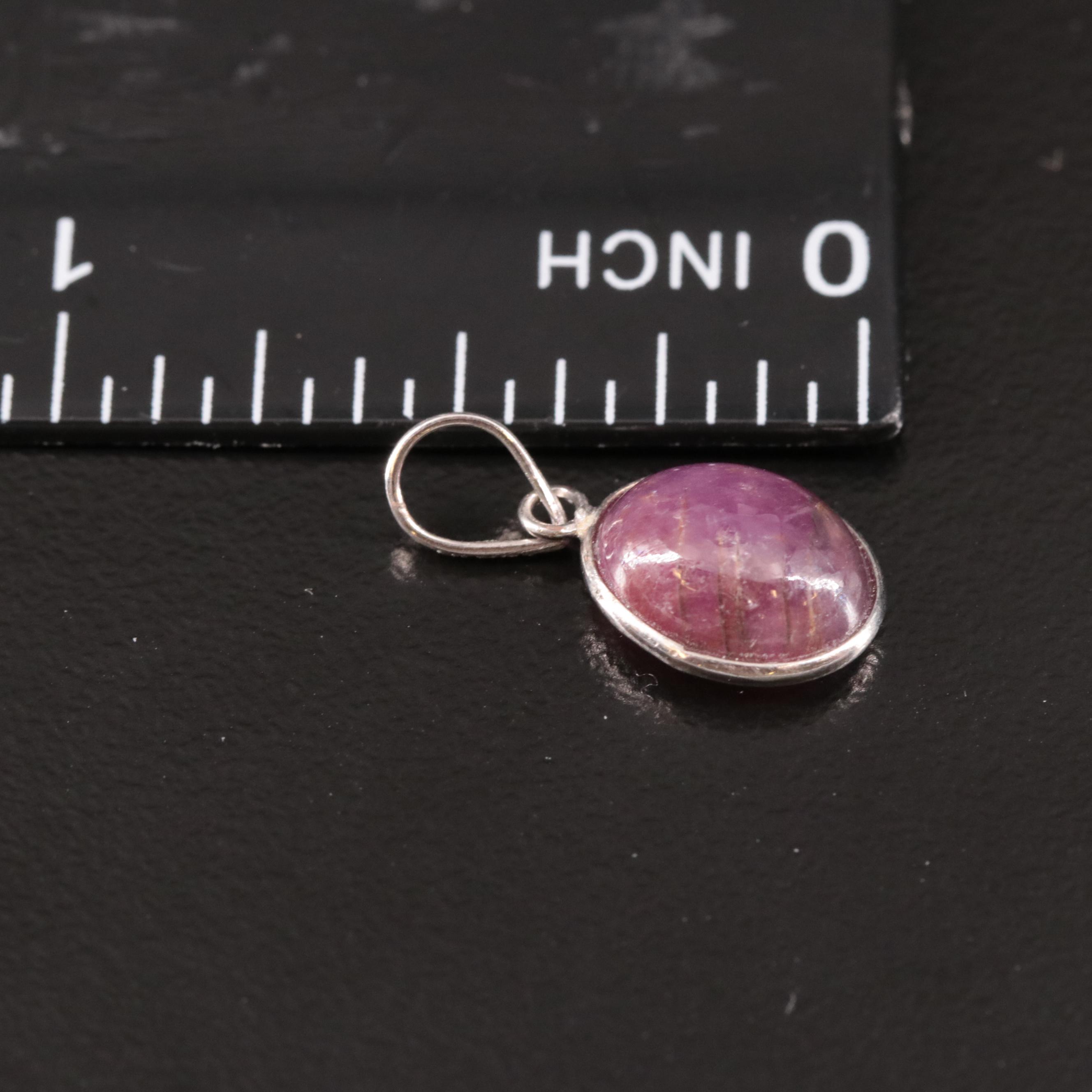 14K Filled Corundum Pendant