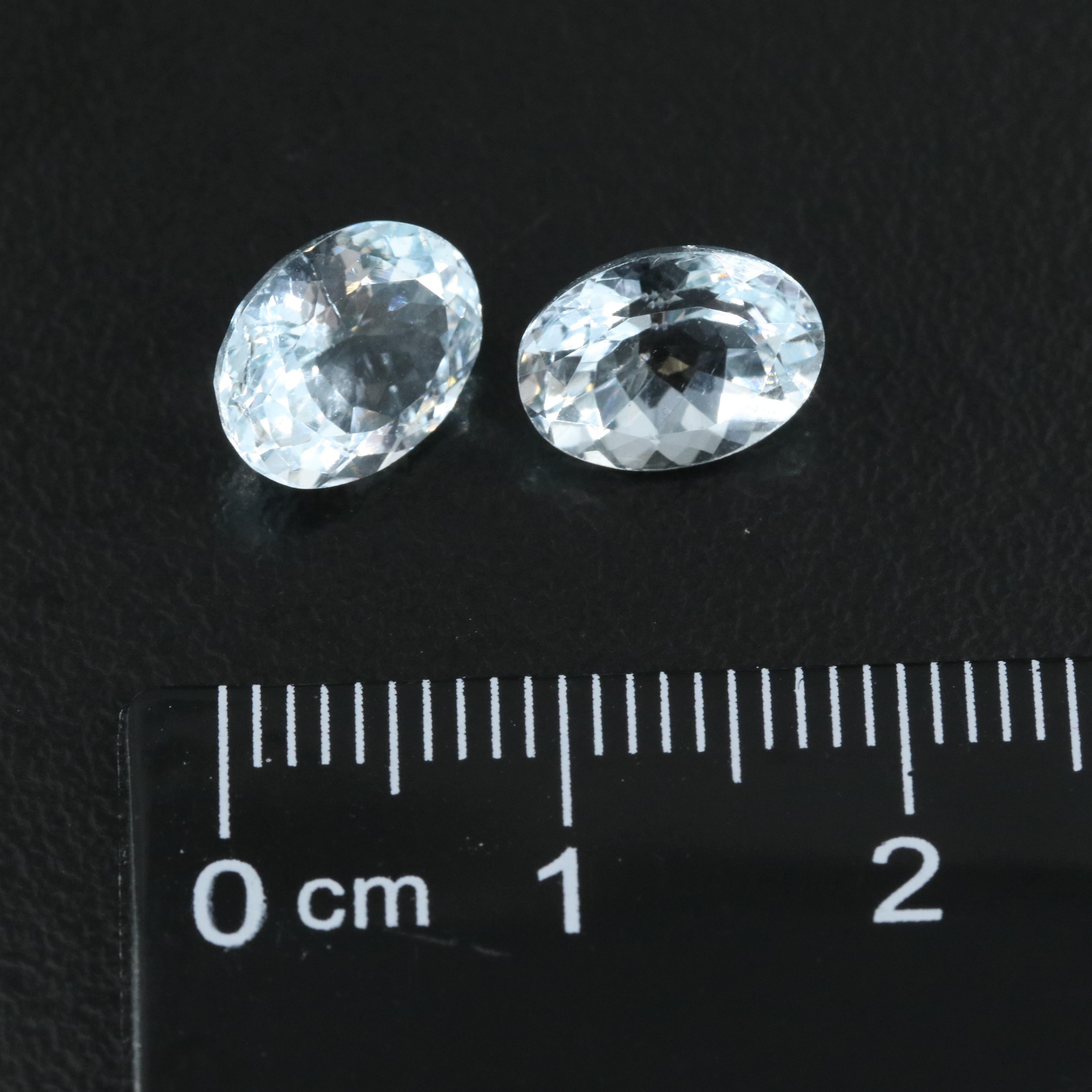 Loose 3.89 CTW Aquamarines