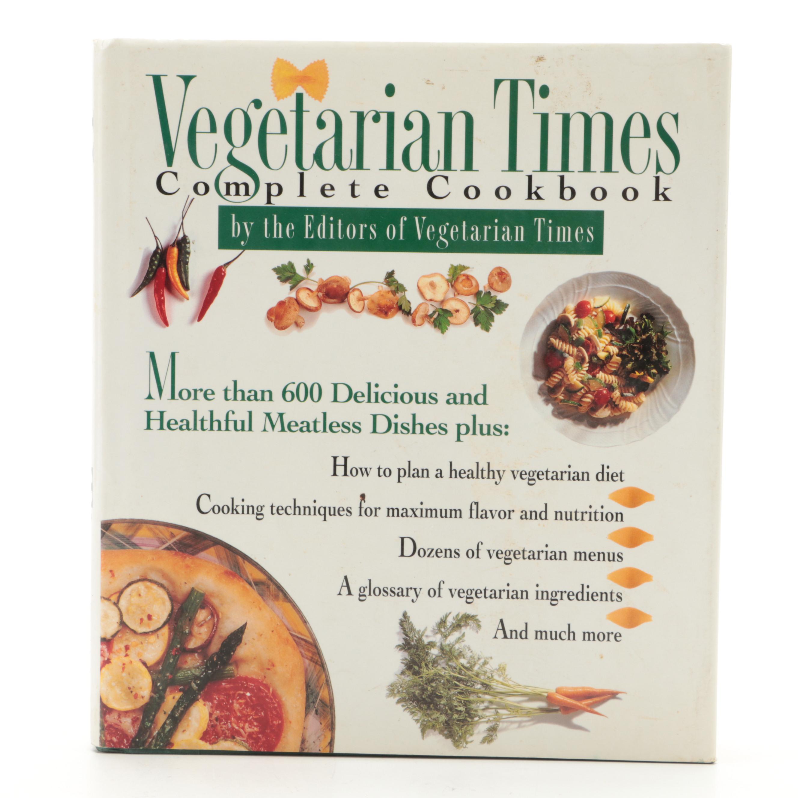 "Joy of Cooking," "Vegetarian Times Complete Cookbook" and More