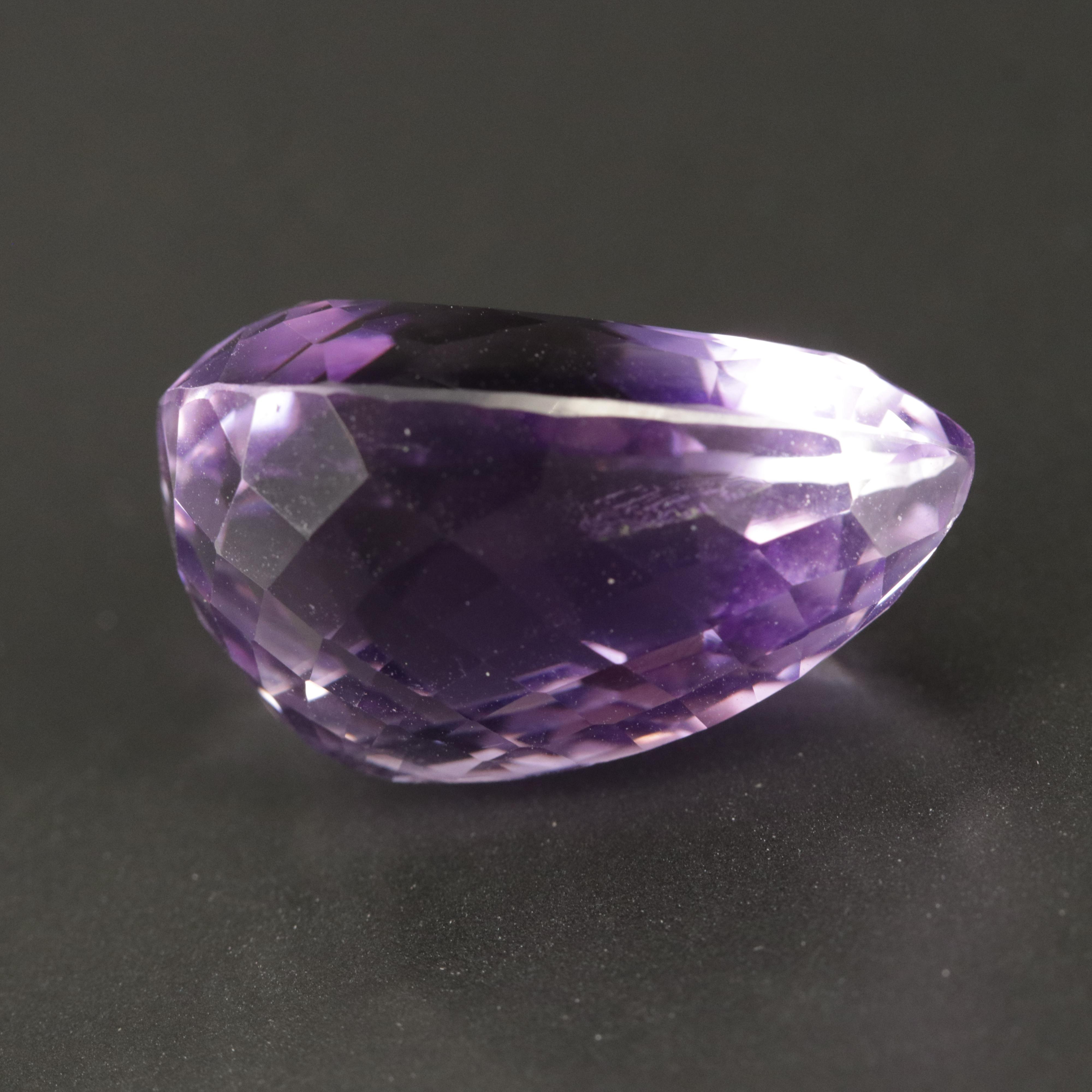 Loose 30.41 CT Amethyst
