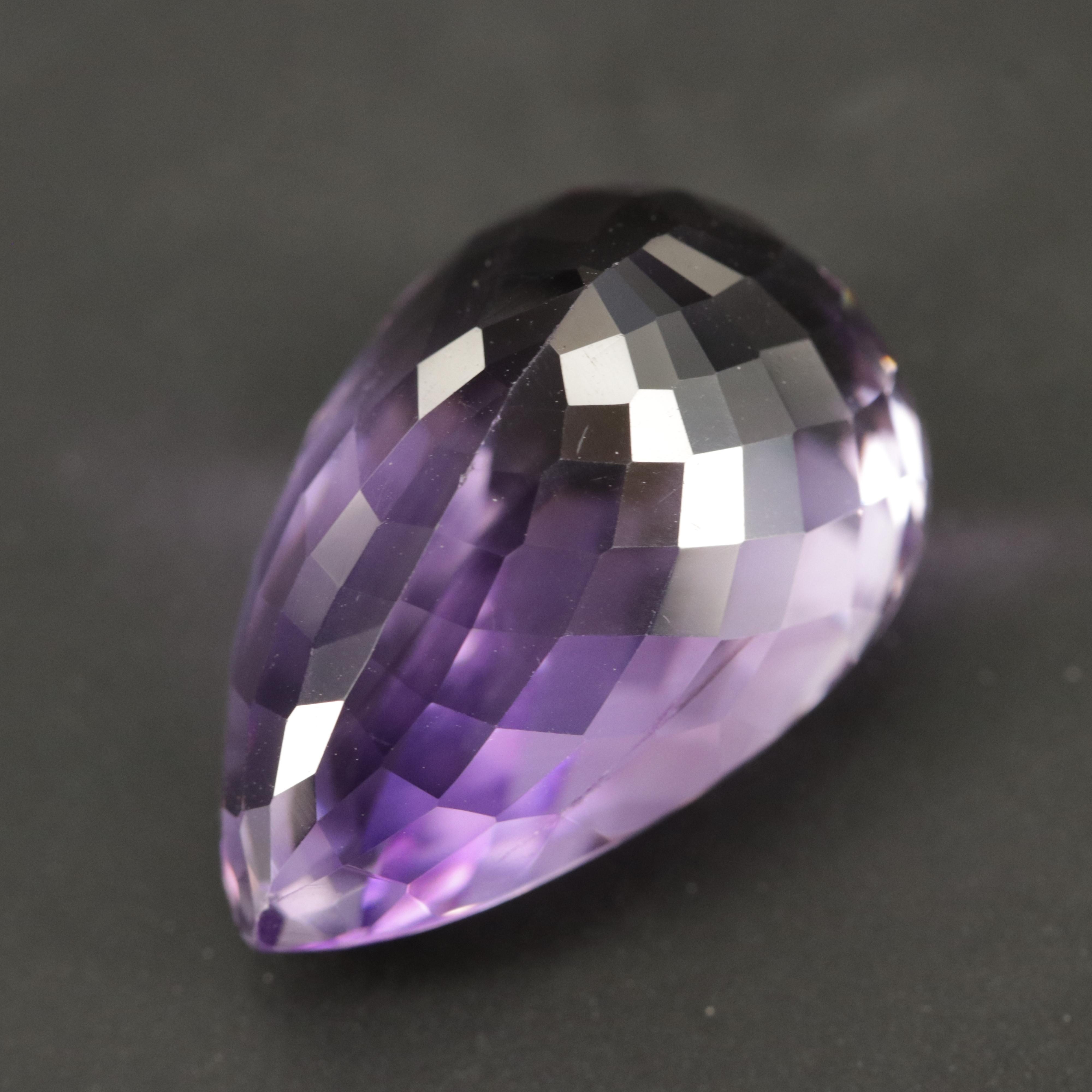 Loose 30.41 CT Amethyst