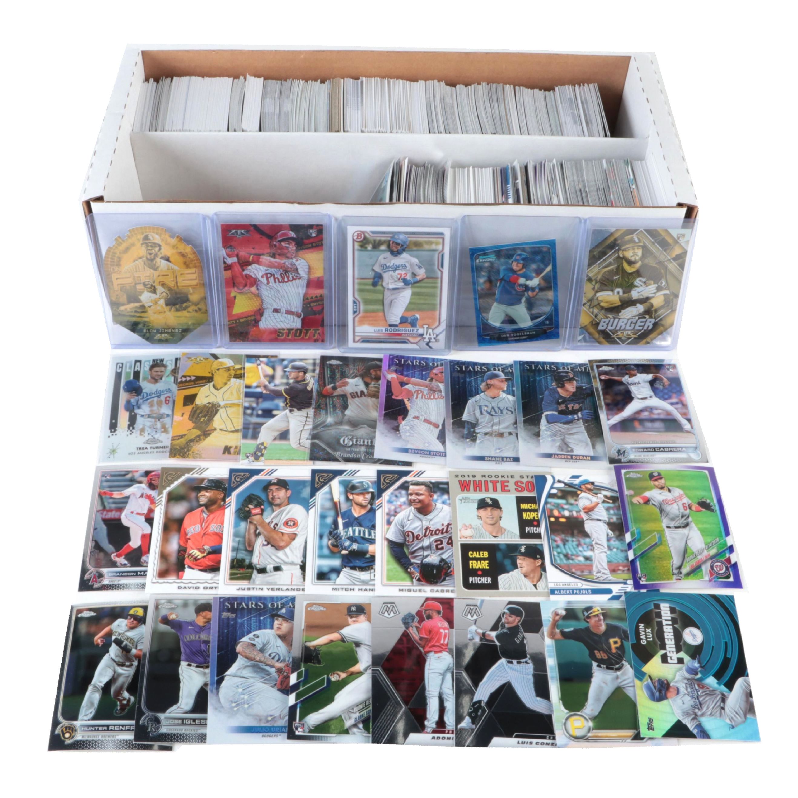 Topps, More Baseball Cards with Rookies, Jimenez, Marsh, Donaldson, 1970s–2020s