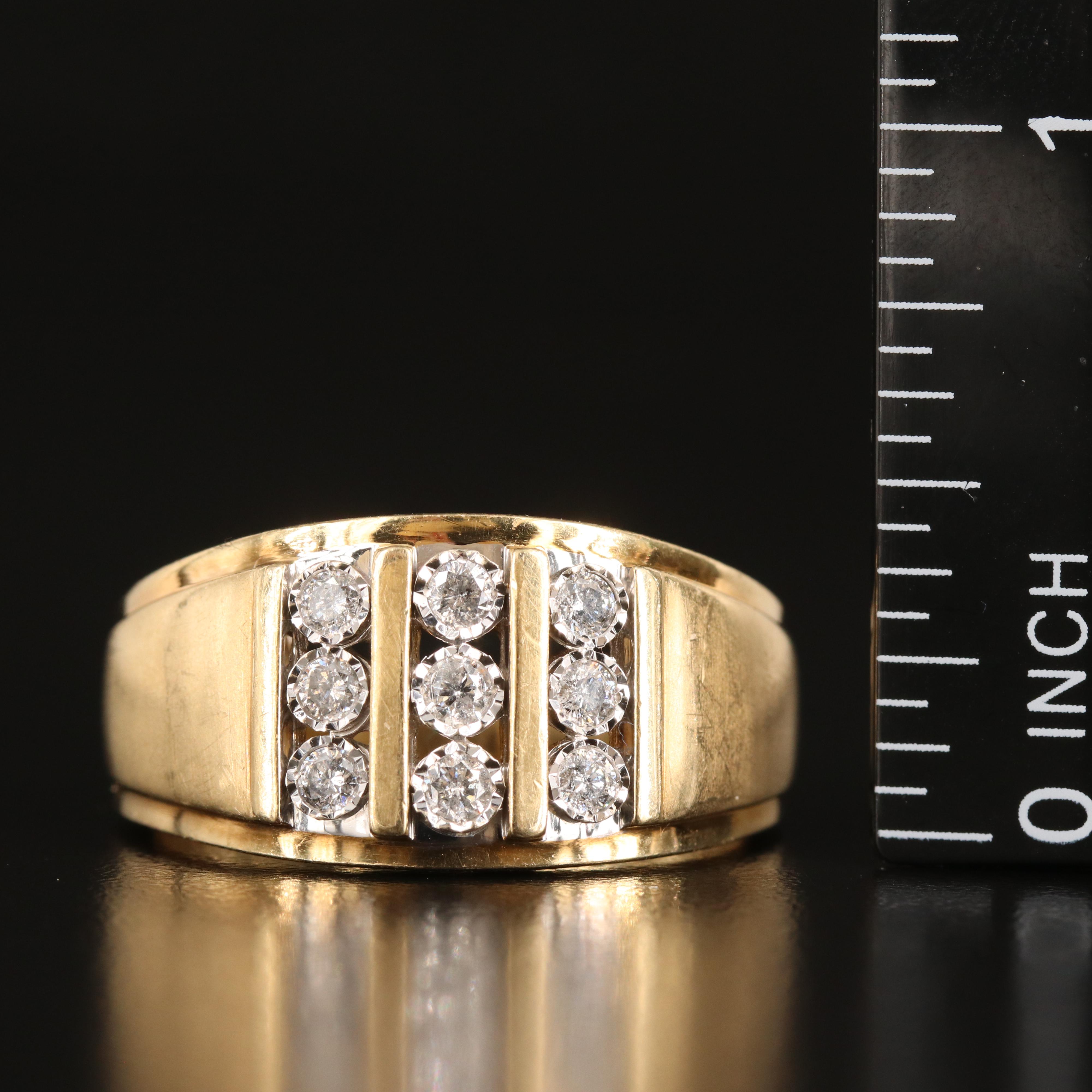 10K and 0.45 CTW Diamond Ring