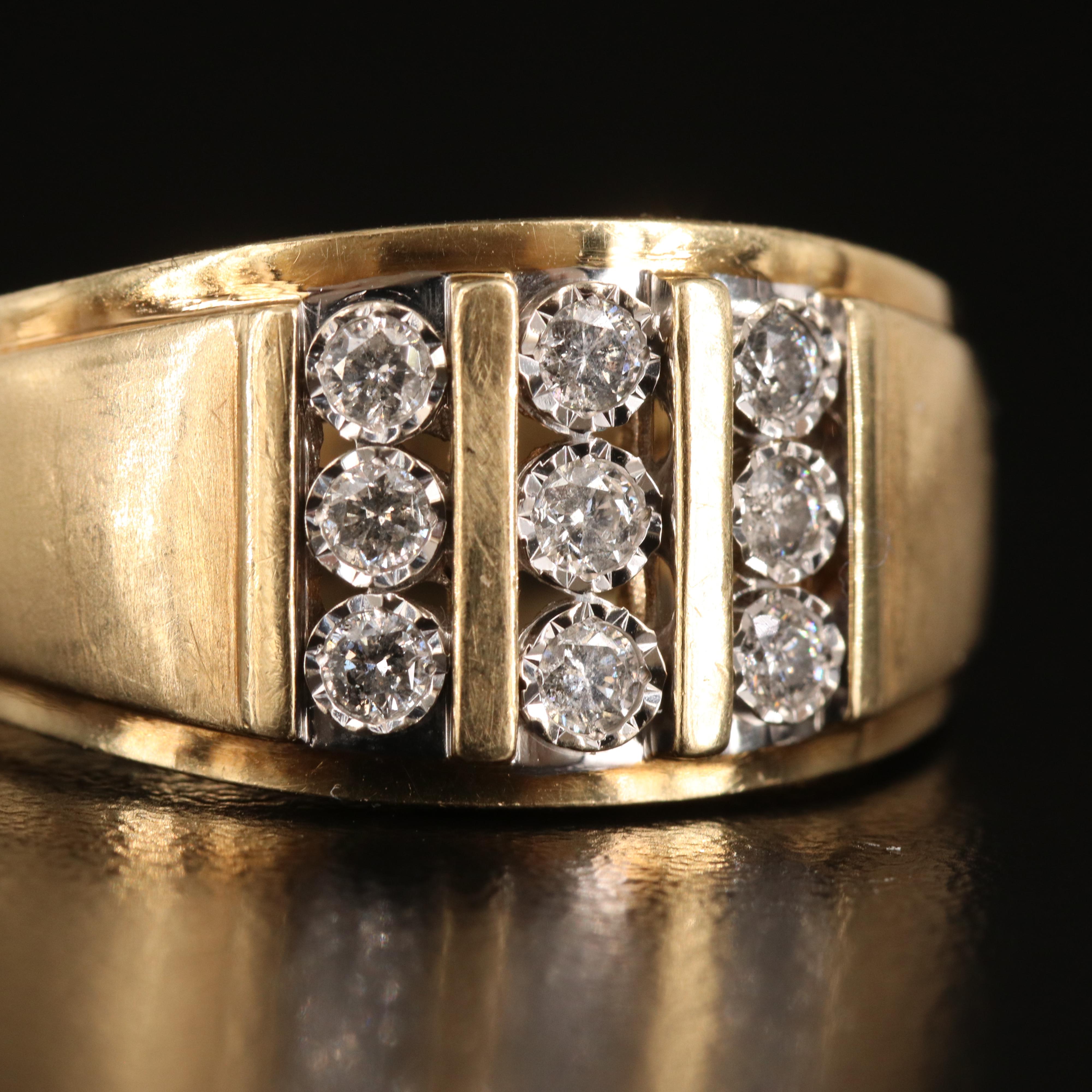 10K and 0.45 CTW Diamond Ring