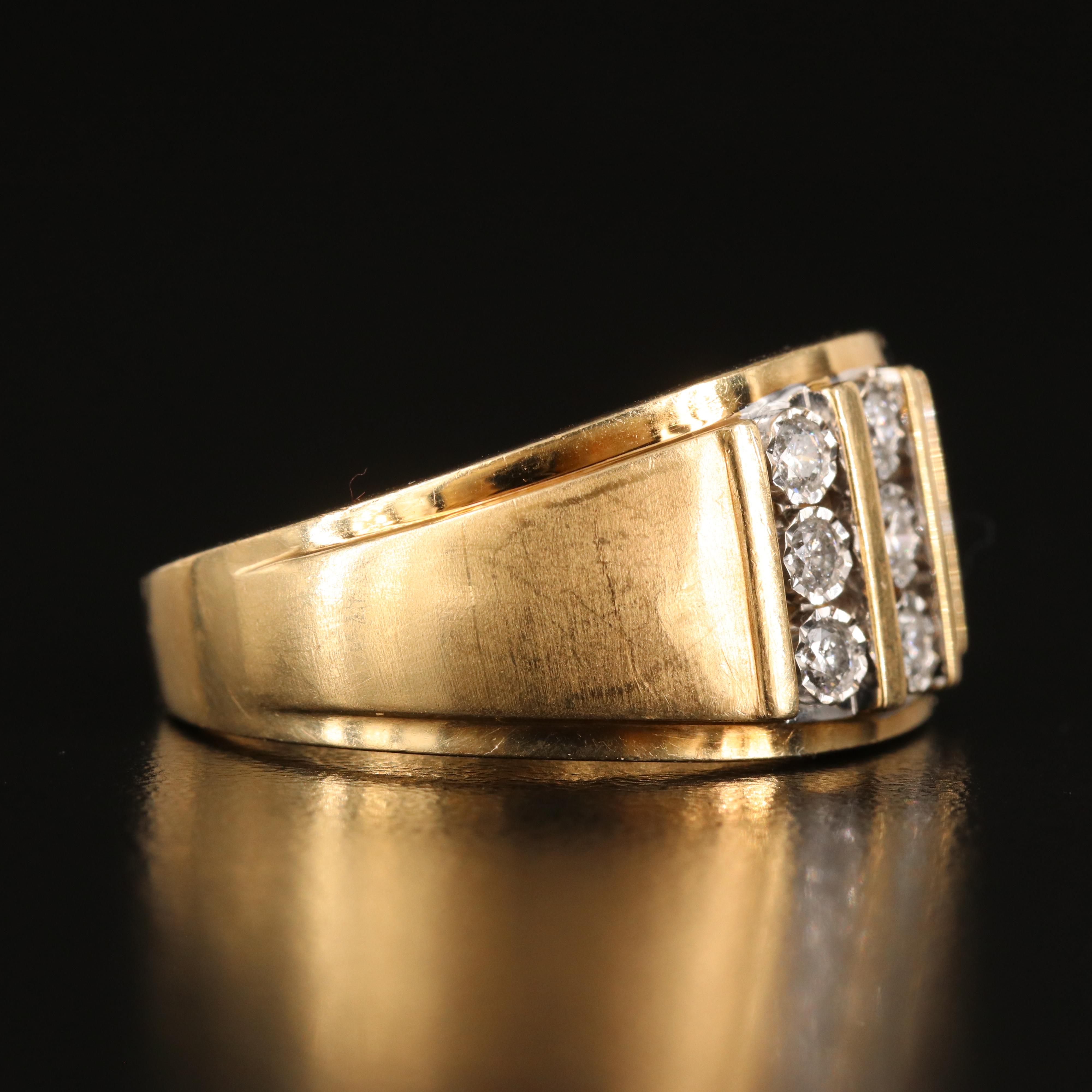 10K and 0.45 CTW Diamond Ring