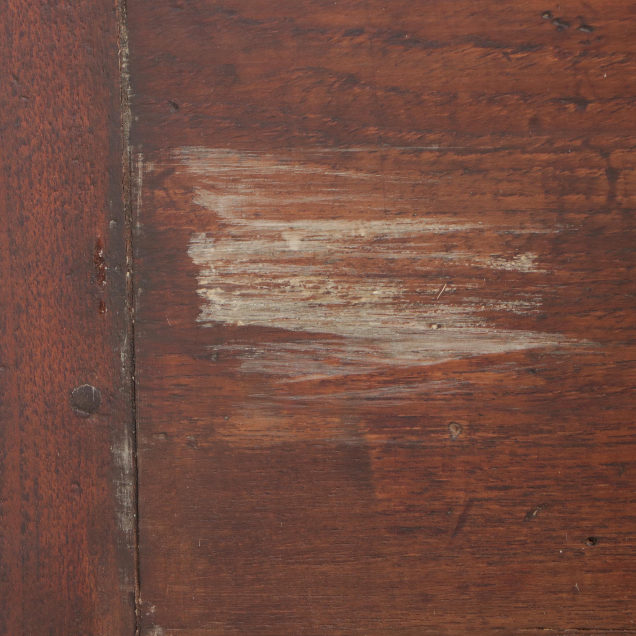 Early Victorian Walnut Writing Desk, Mid-19th Century