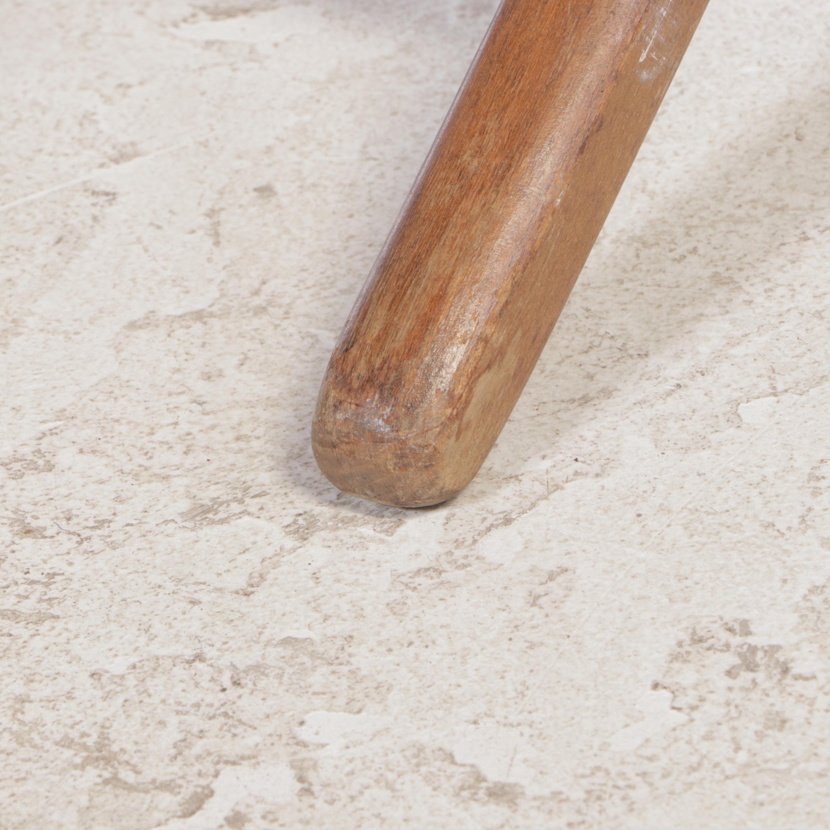 Pair of Modernist Beach and Rope Folding Lounge Chairs, Manner of Hans Wegner