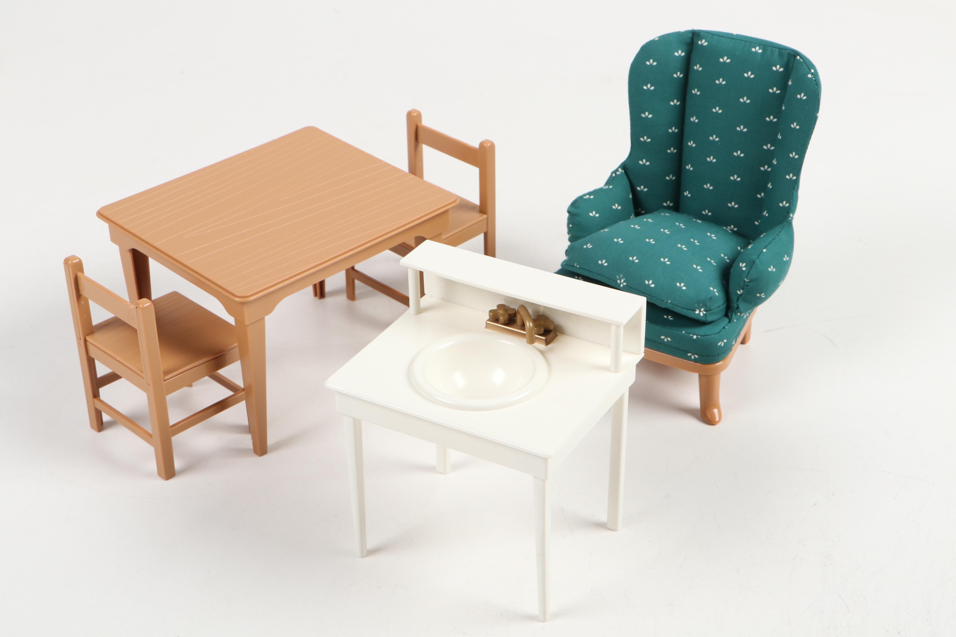 Madeline Dolls and Clothes with Groovy Girls Dolls and Eden Furniture