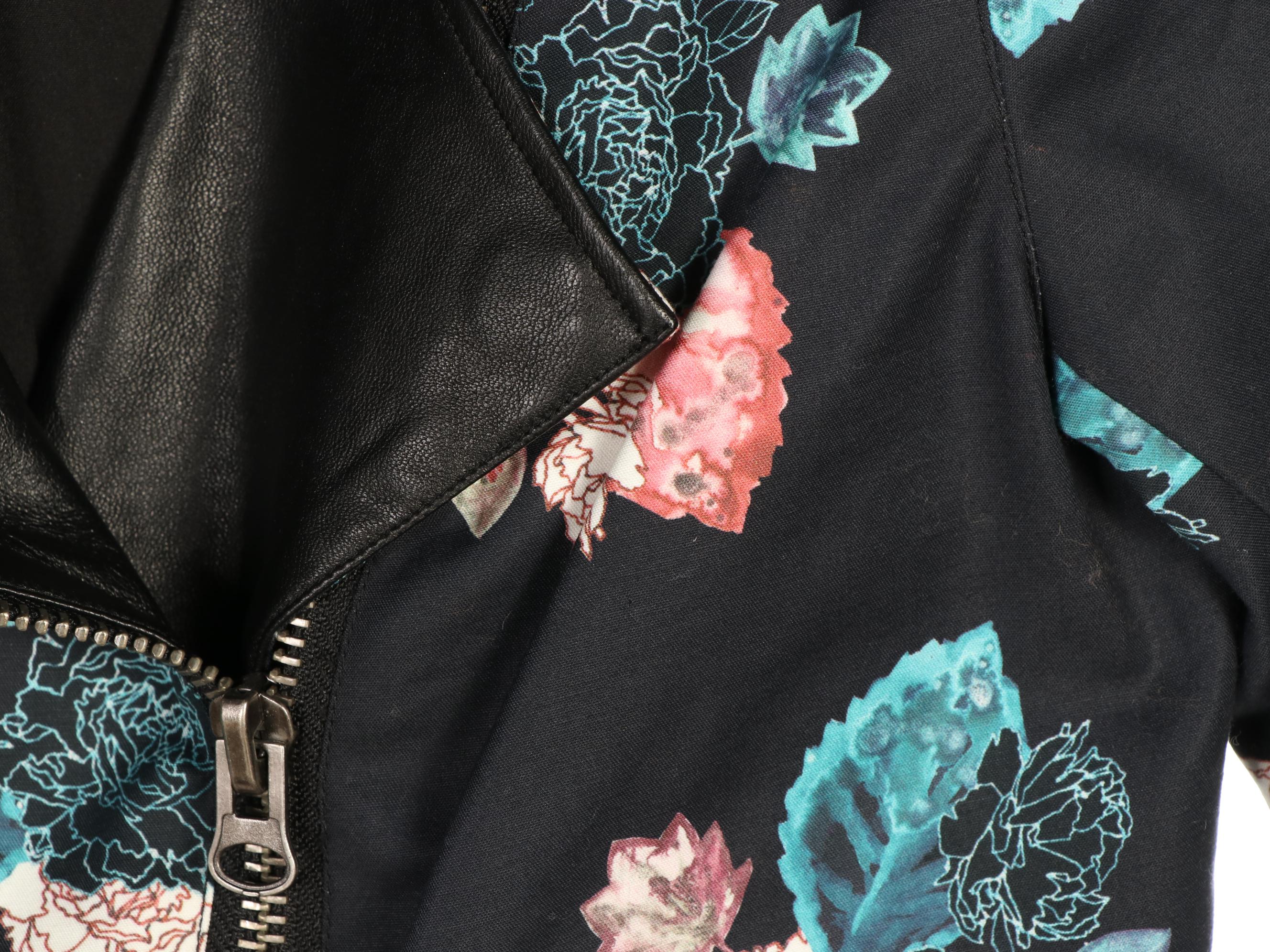 Pull&Bear Denim Fringe Jacket with BCBG, Blu Pepper, Sachin+Babi Biker Jackets