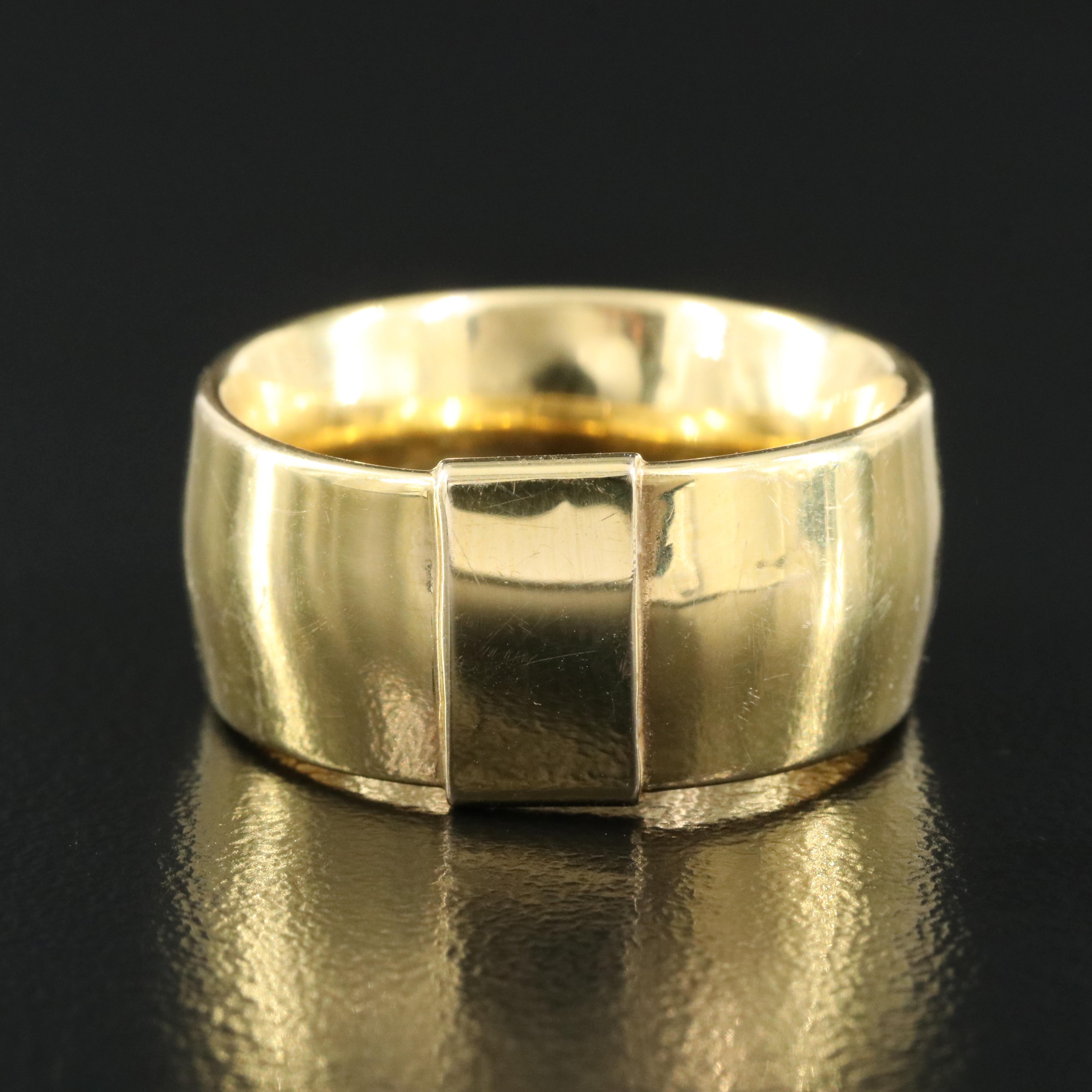 Italian 14K Band