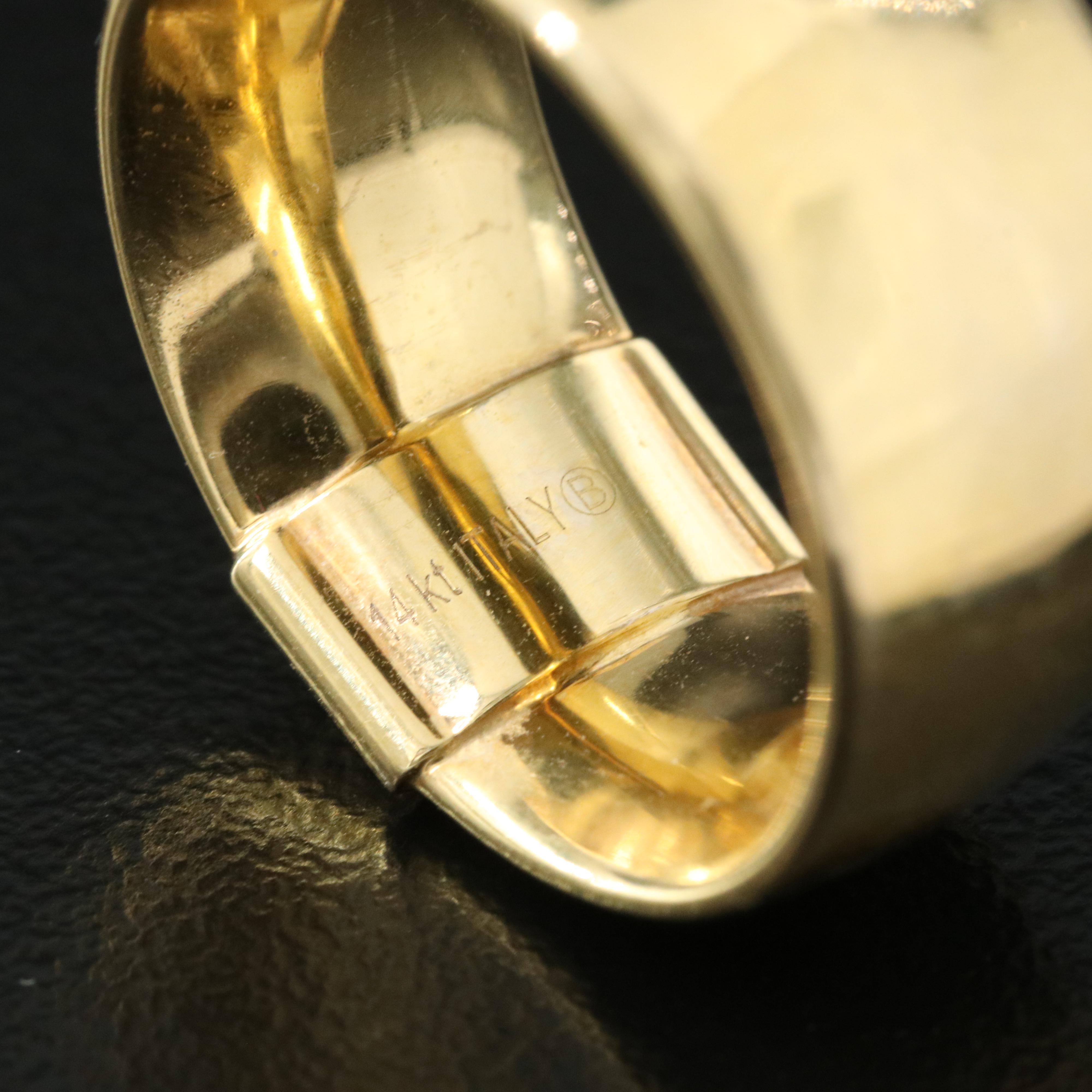 Italian 14K Band