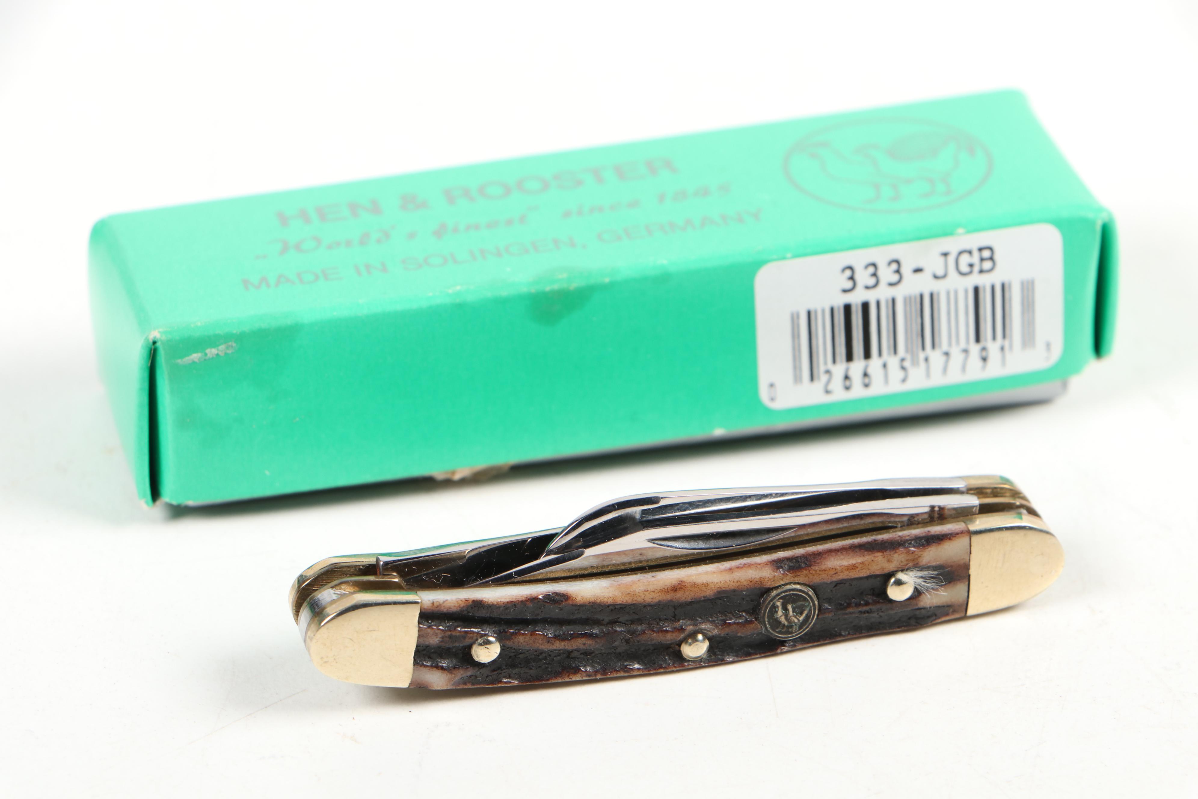 Frost Cutlery "Steel Warrior" and Other Pocket Knives with Metal Card Case