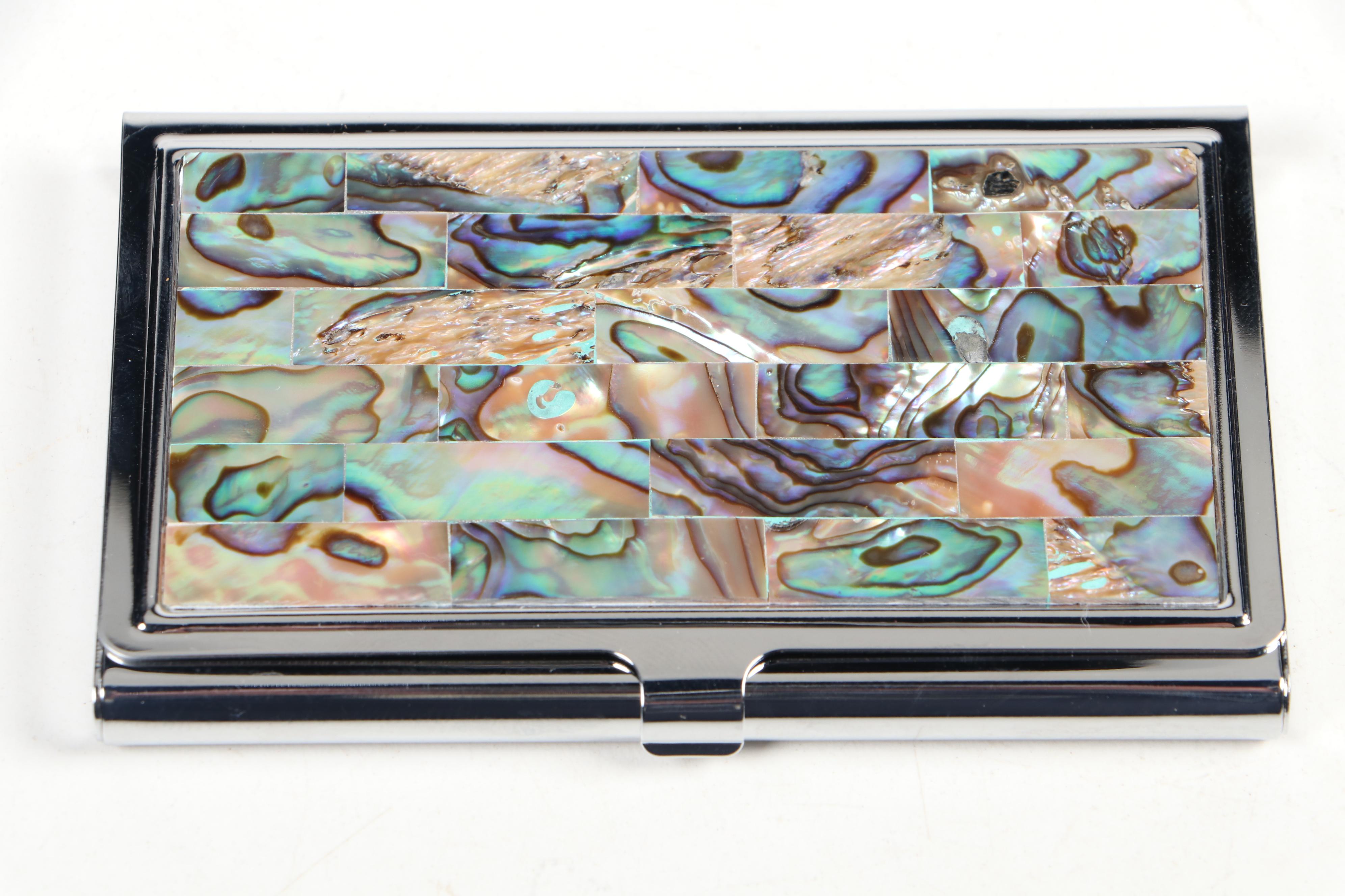 Frost Cutlery "Steel Warrior" and Other Pocket Knives with Metal Card Case