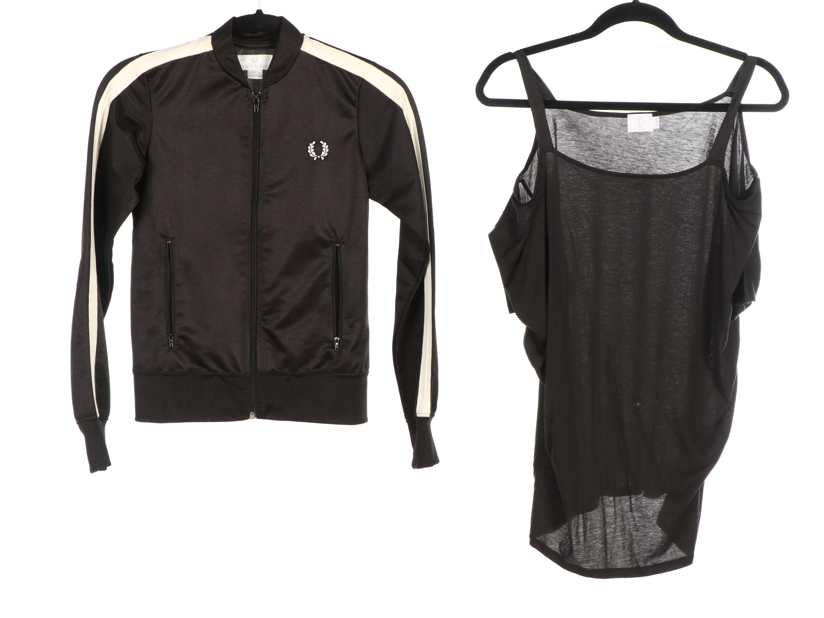 Zara Pants, Fred Perry Zip Up Jacket, and More Clothing