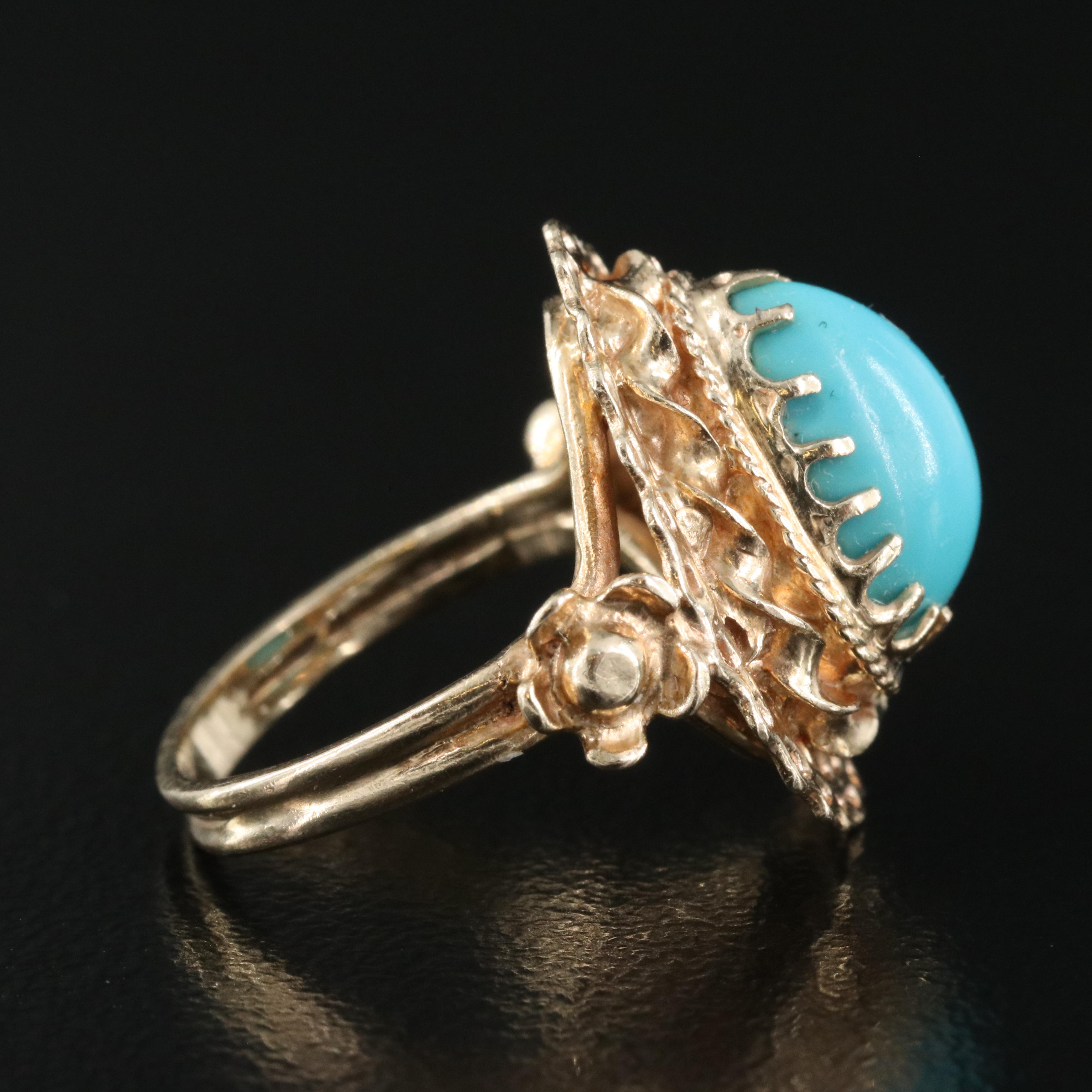 14K Chrysocolla Ring