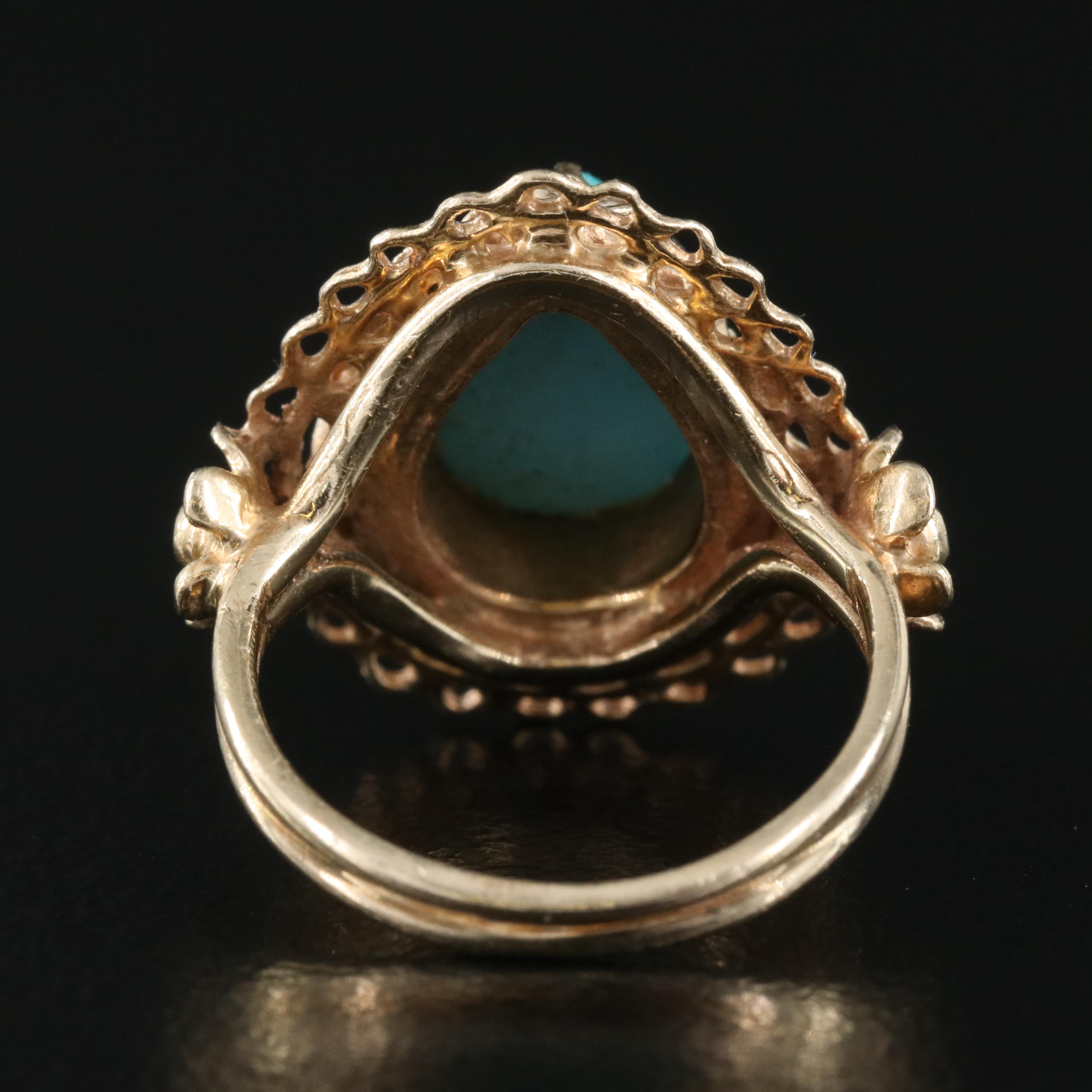 14K Chrysocolla Ring