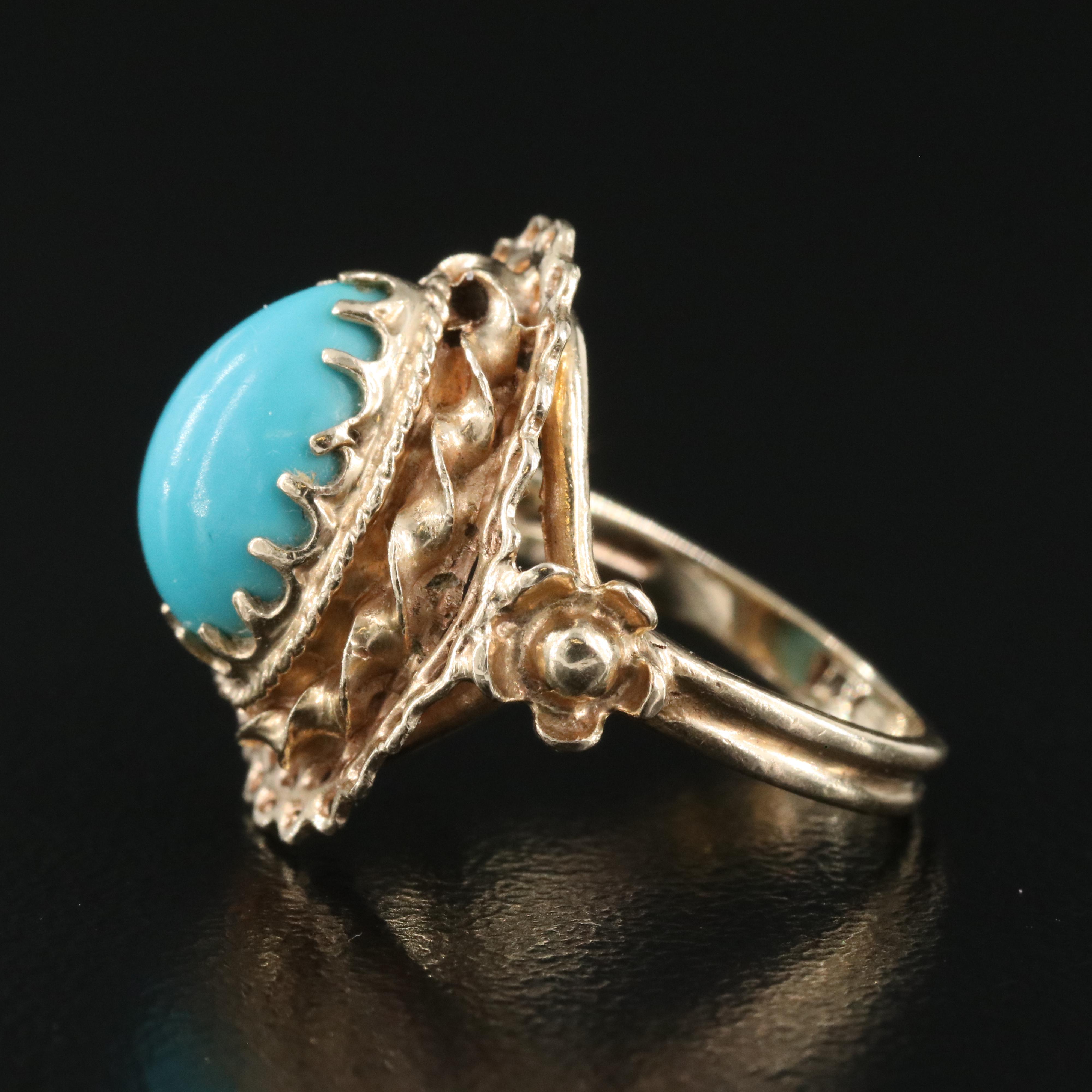 14K Chrysocolla Ring